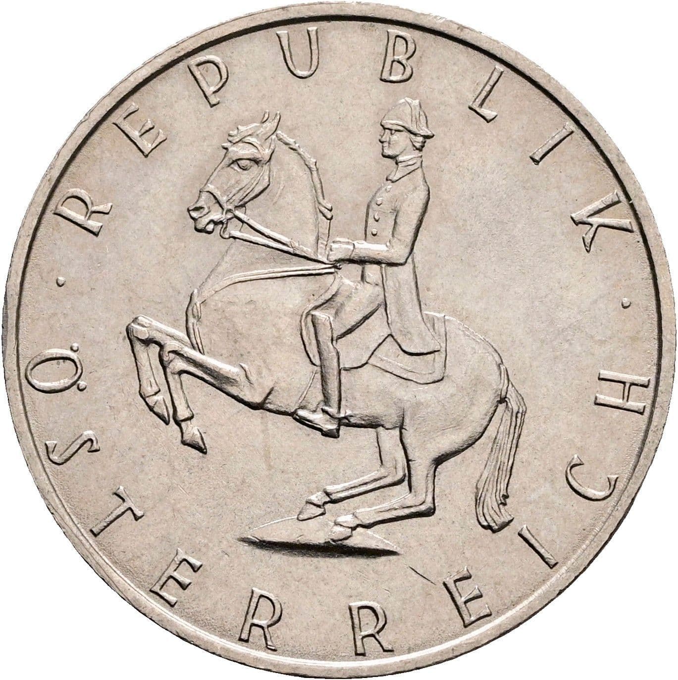 5 Schilling 1972 – Rückseite