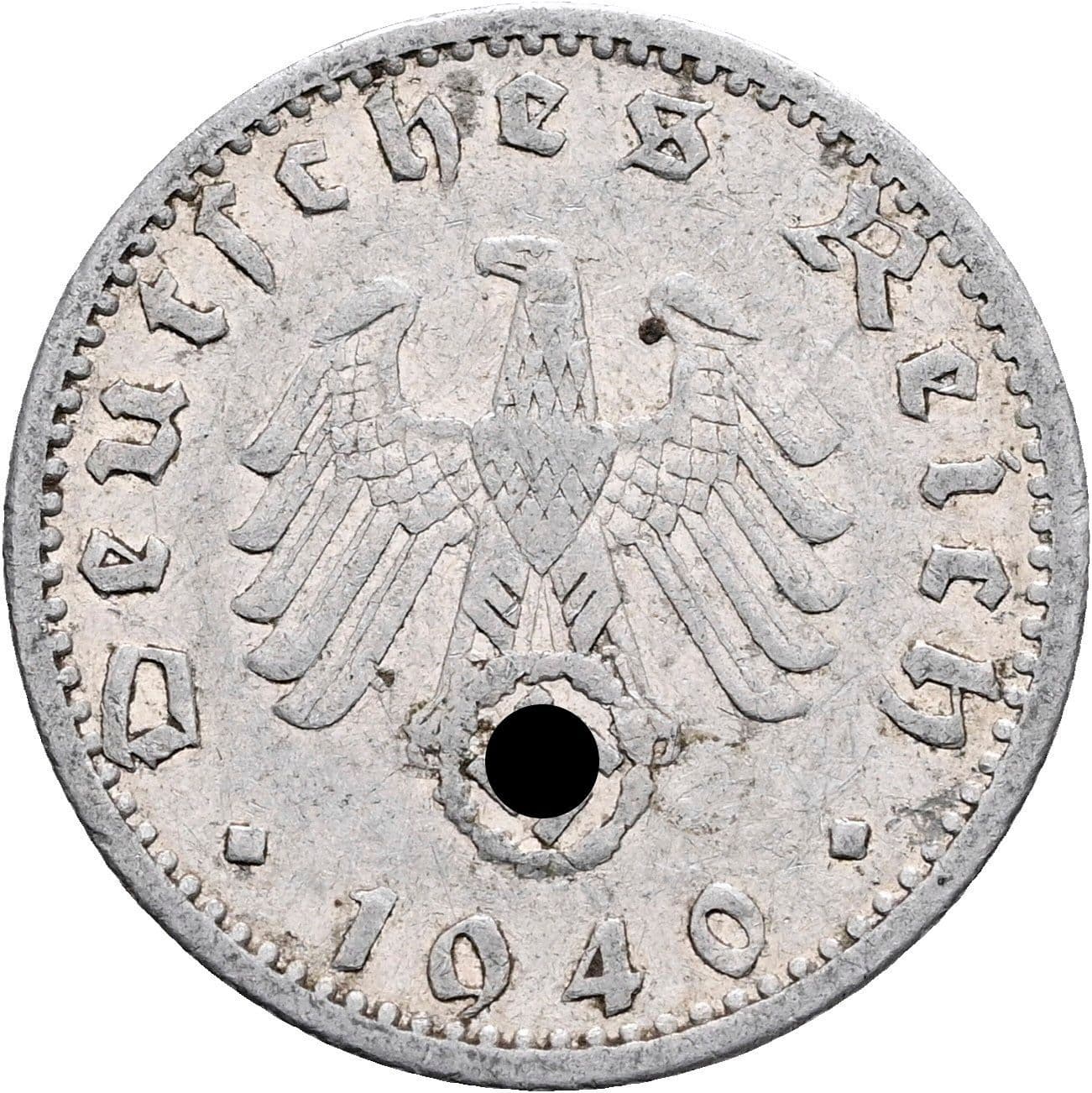 50 Reichspfennig 1940 F – Rückseite