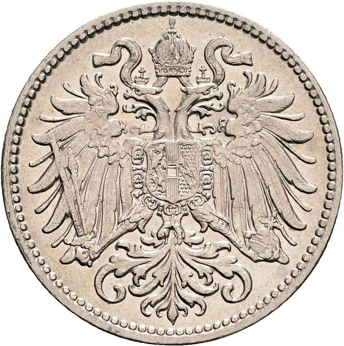 10 Heller Franz Joseph I. 1848-1916 1909 – Rückseite