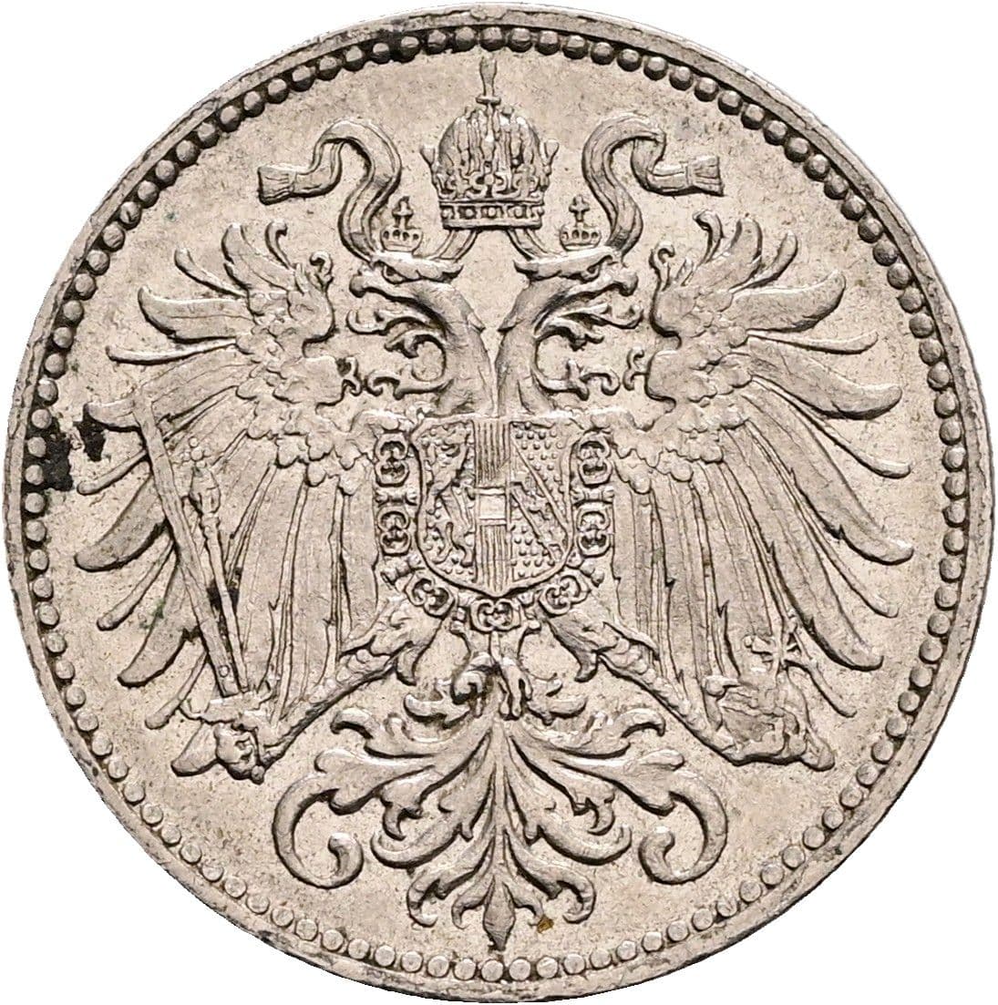 10 Heller Franz Joseph I. 1848-1916 1910 – Rückseite