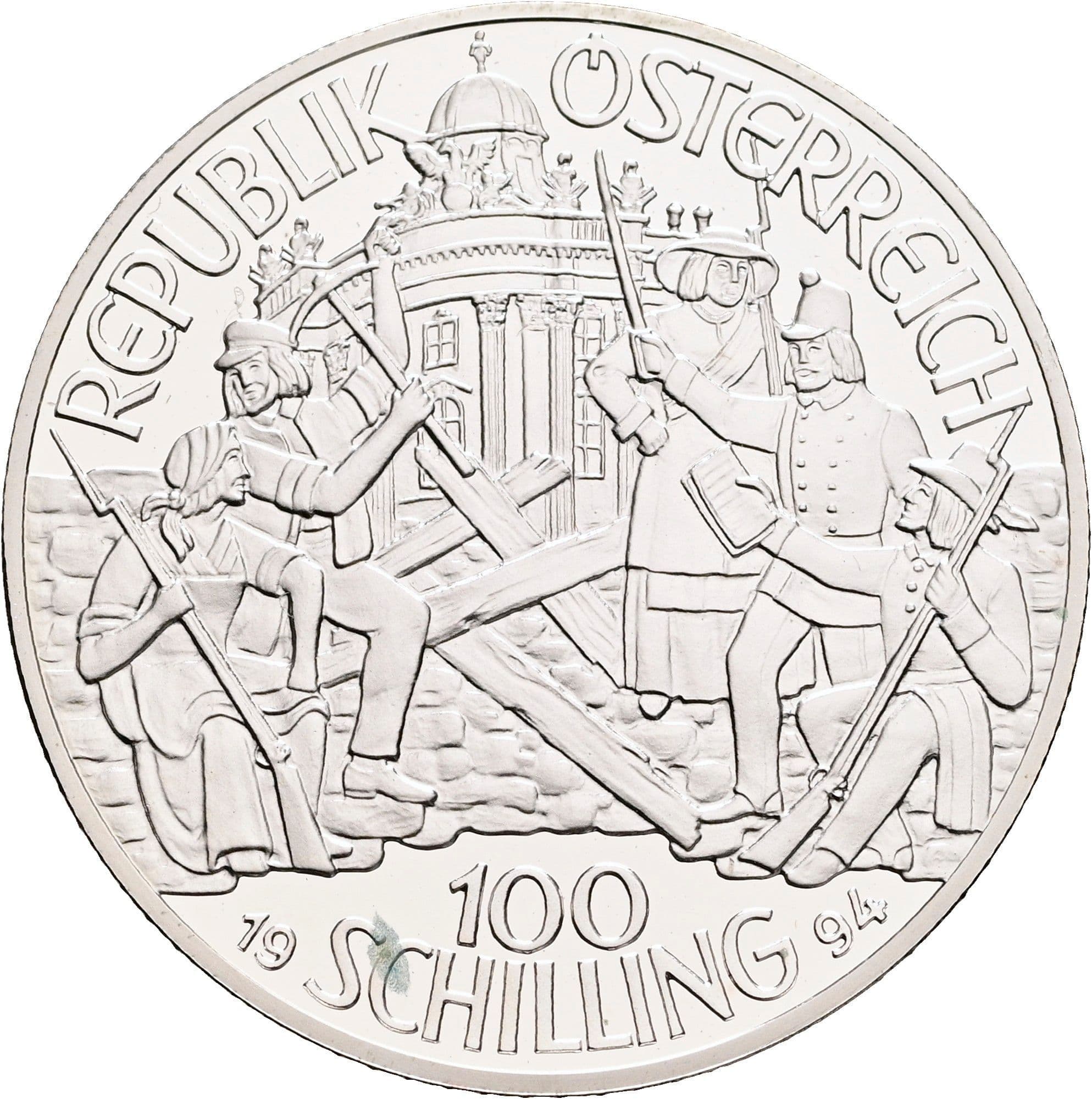 100 Schilling 1994 – Vorderseite