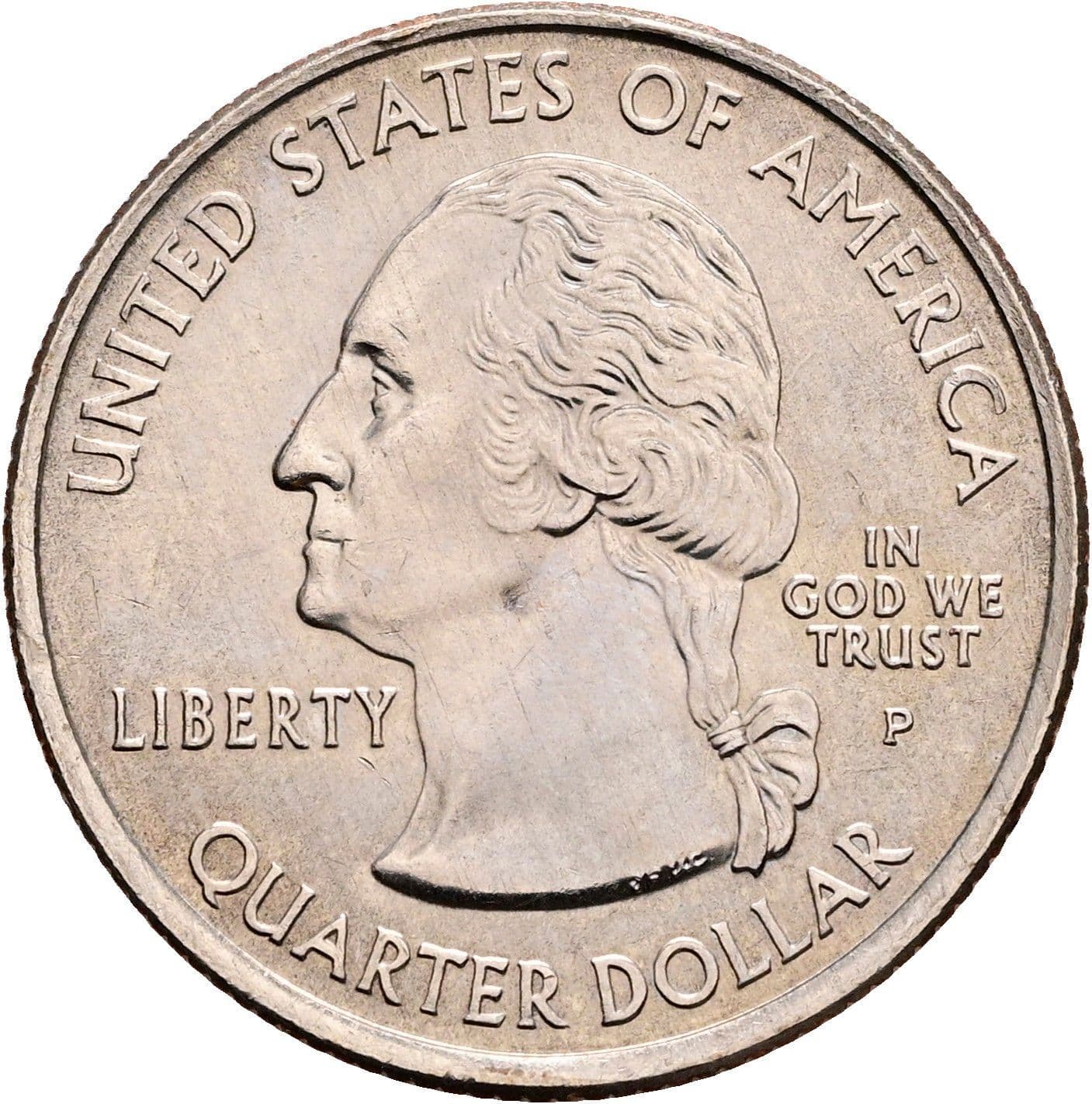 Quarter Dollar 2004 P – Vorderseite