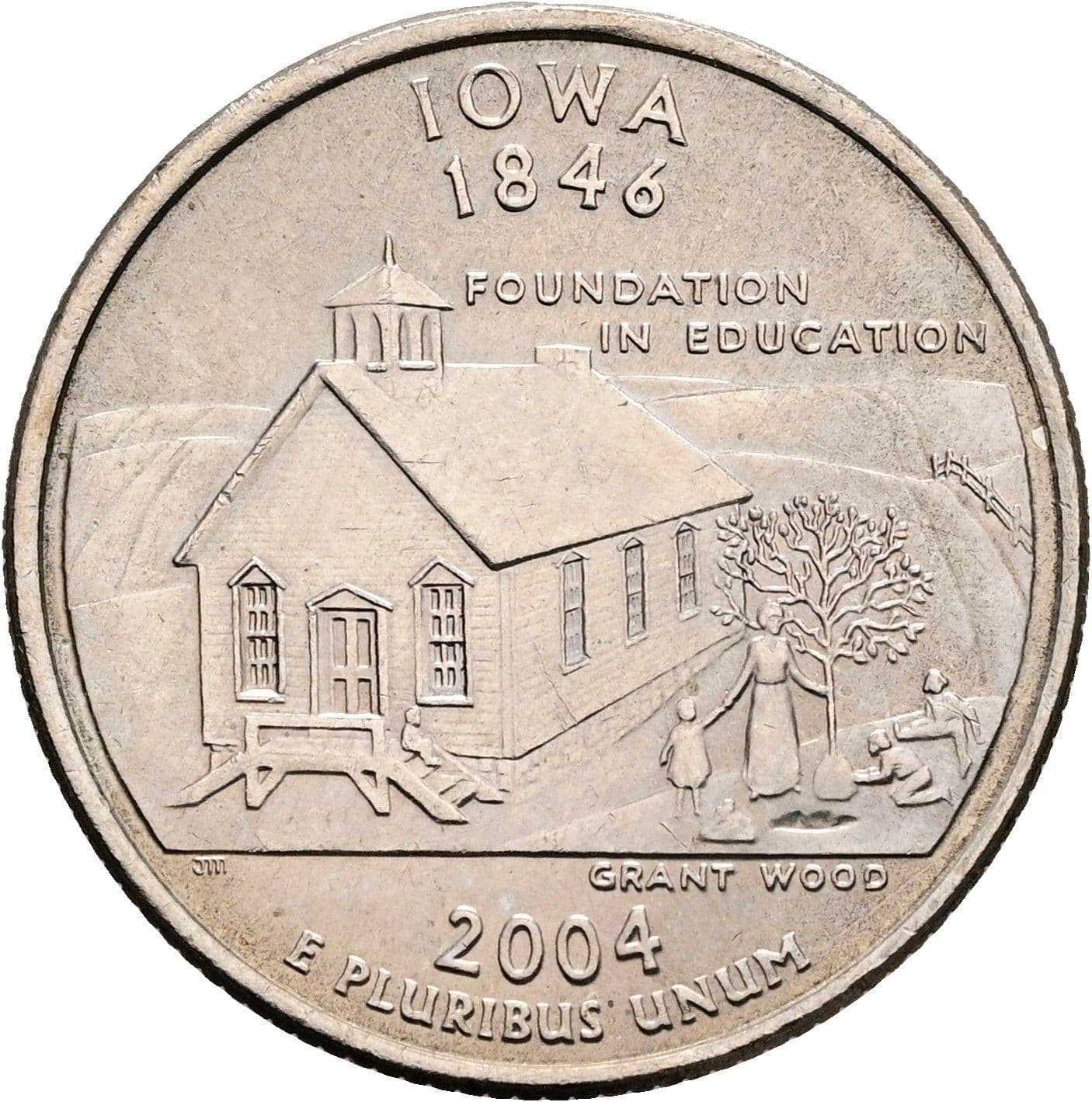 Quarter Dollar 2004 P – Rückseite
