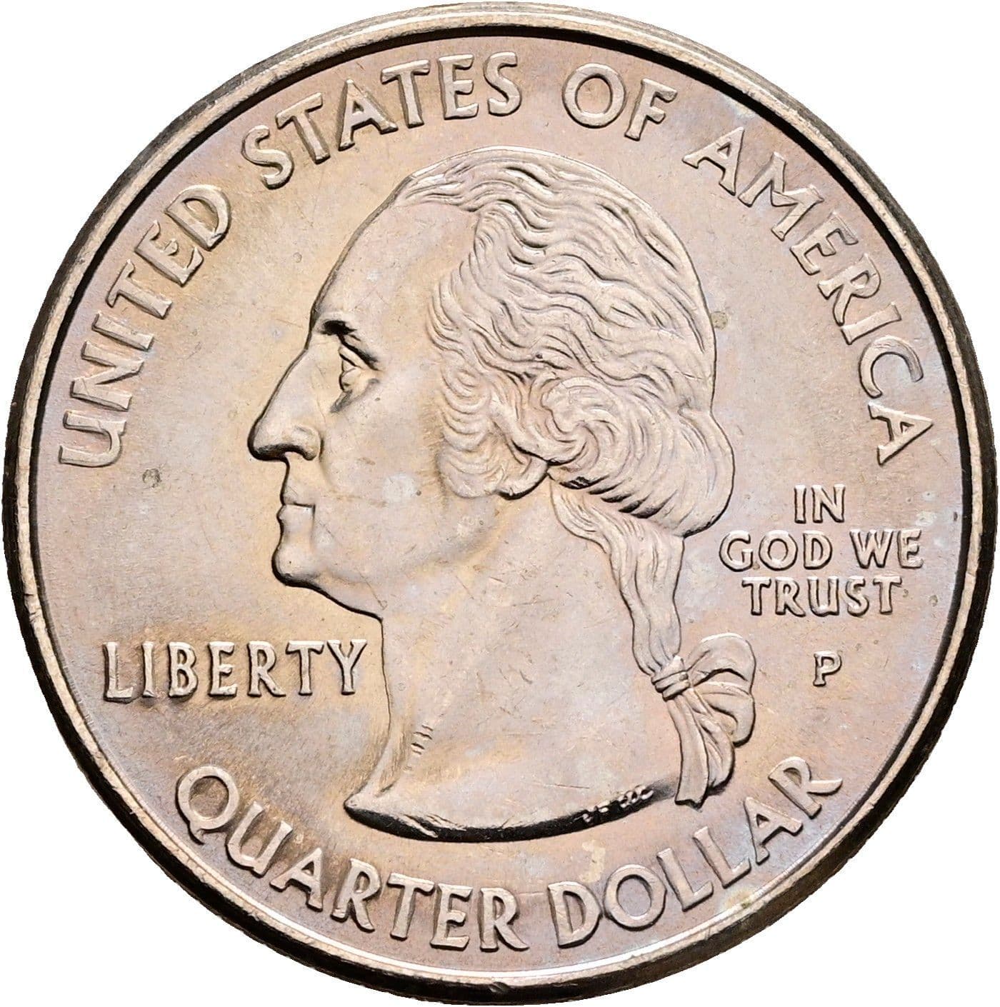 Quarter Dollar 2000 P – Vorderseite