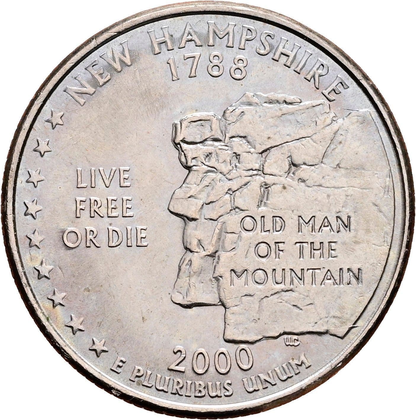 Quarter Dollar 2000 P – Rückseite