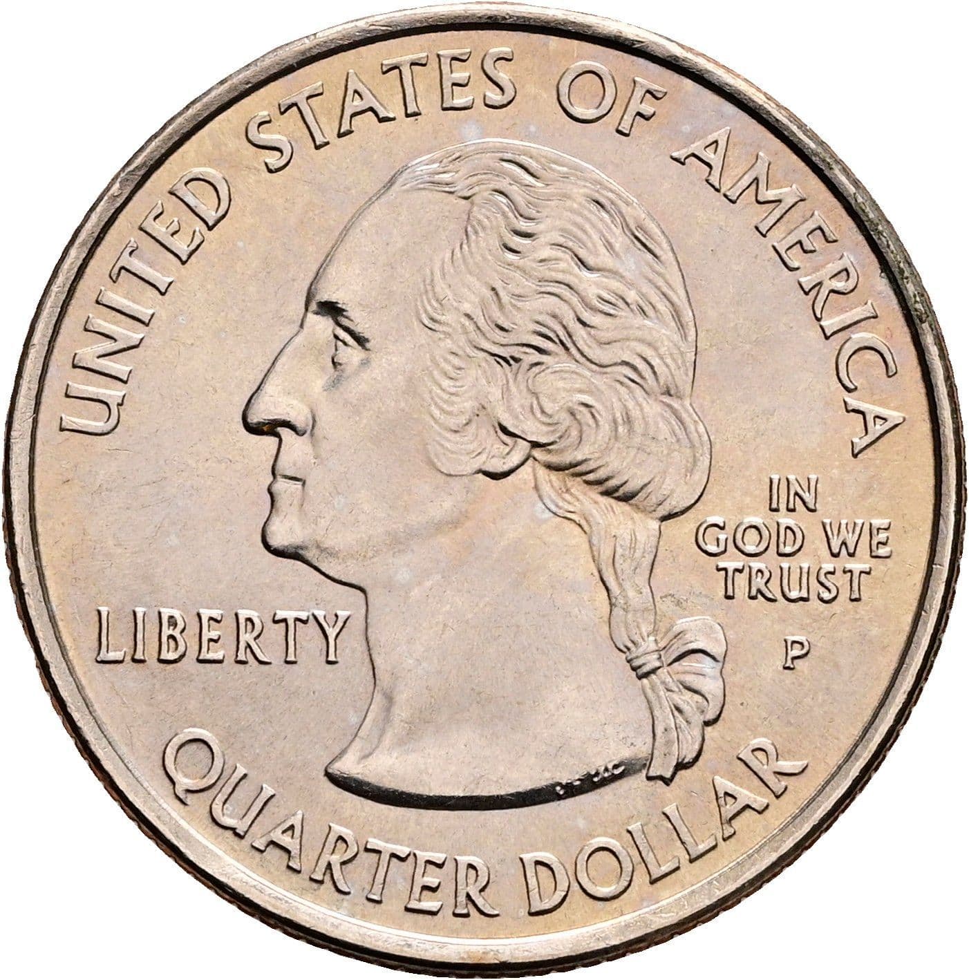 Quarter Dollar 2000 P – Vorderseite