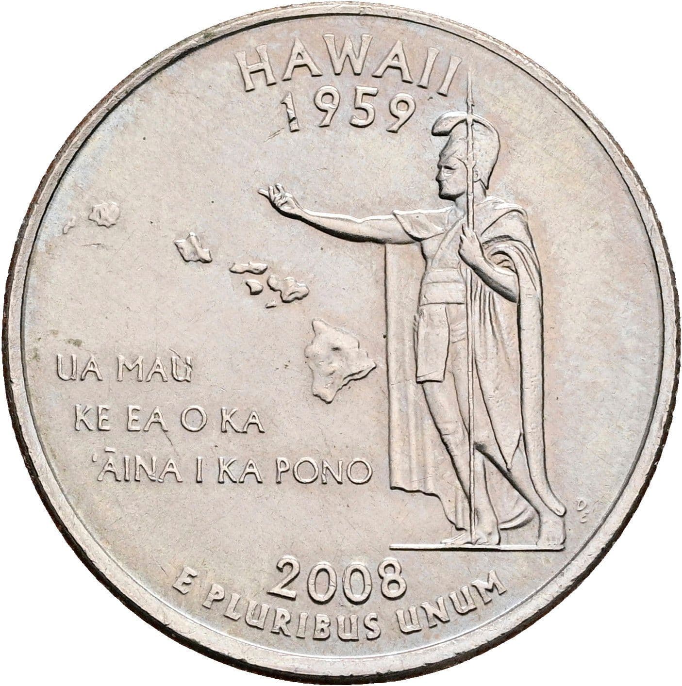 Quarter Dollar 2008 D – Rückseite