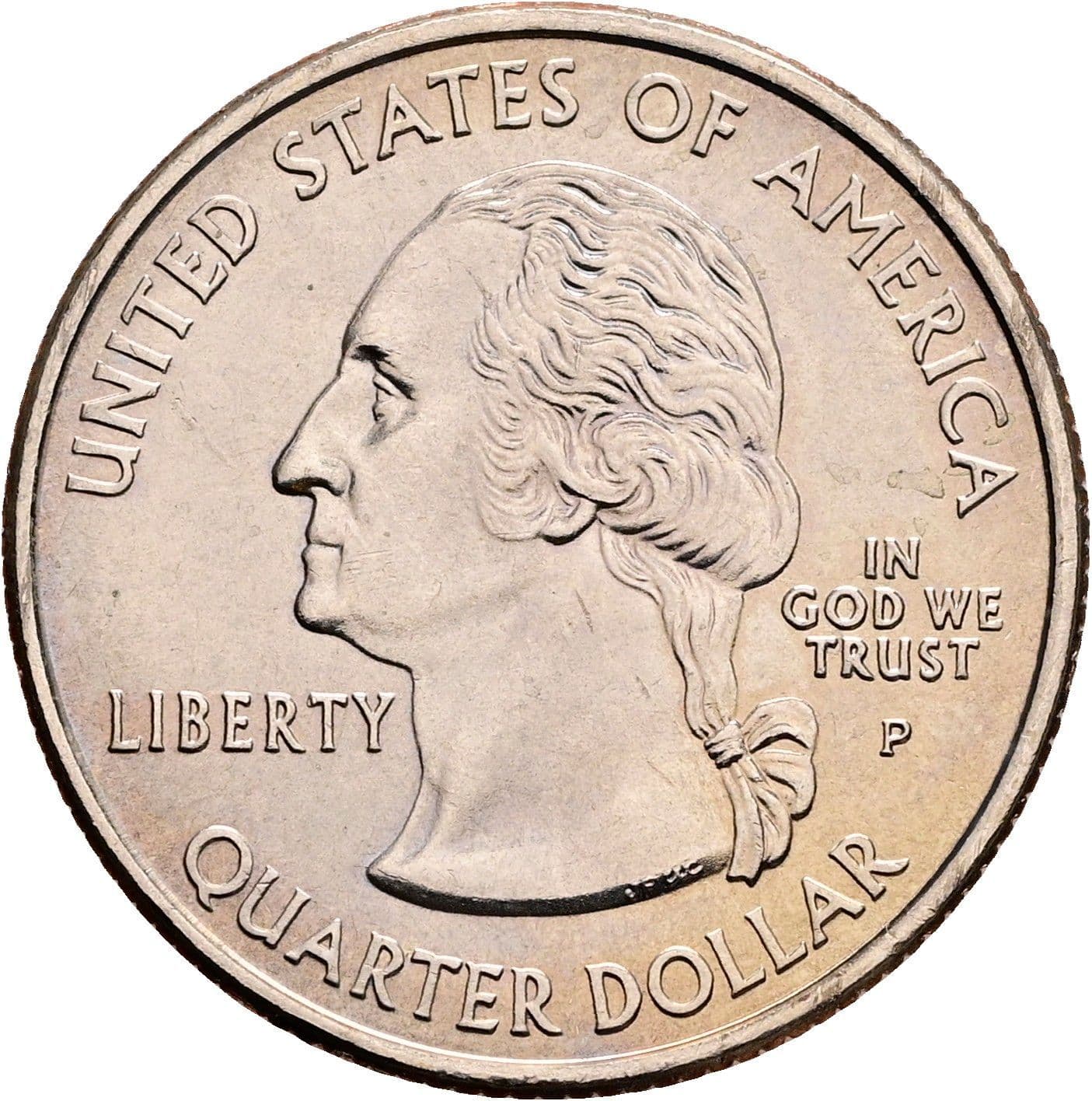 Quarter Dollar 2003 P – Vorderseite