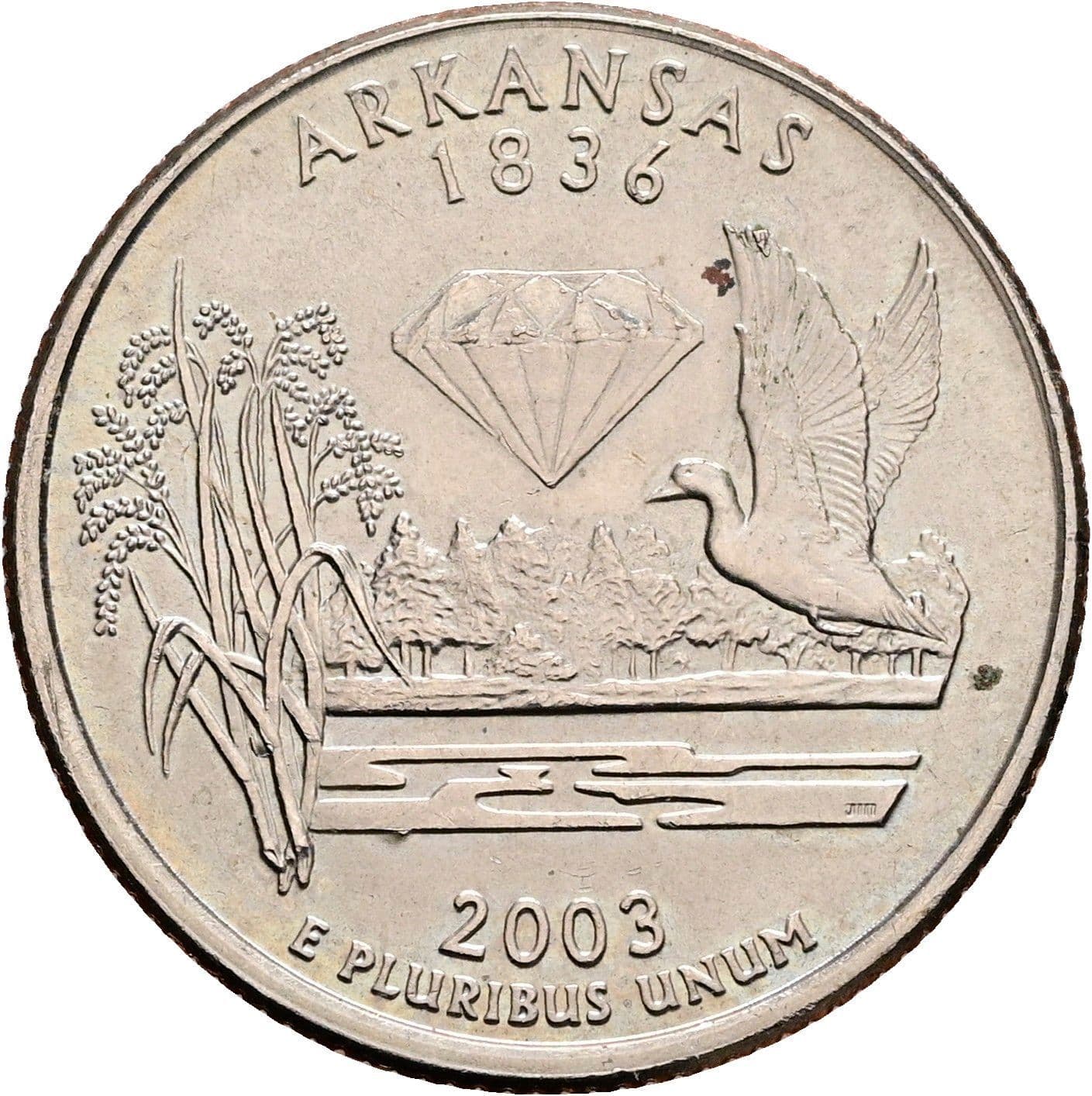 Quarter Dollar 2003 P – Rückseite