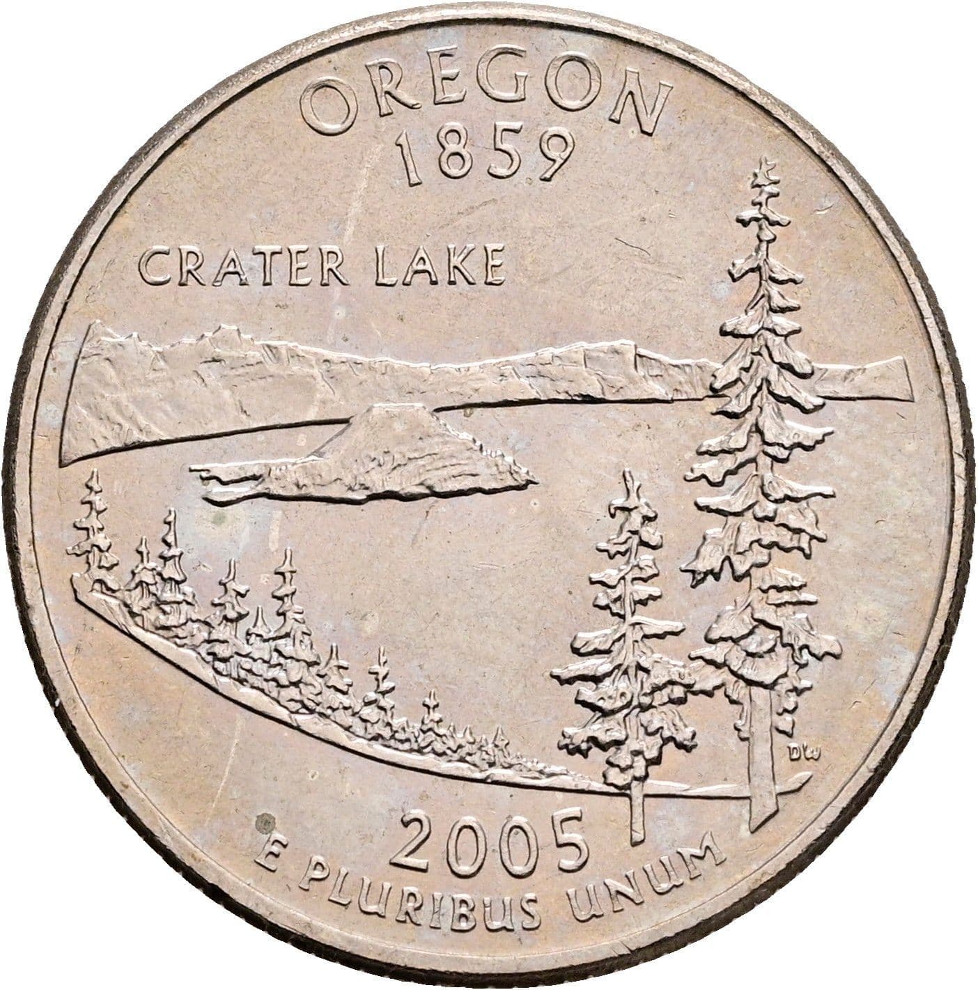 Quarter Dollar 2005 P – Rückseite