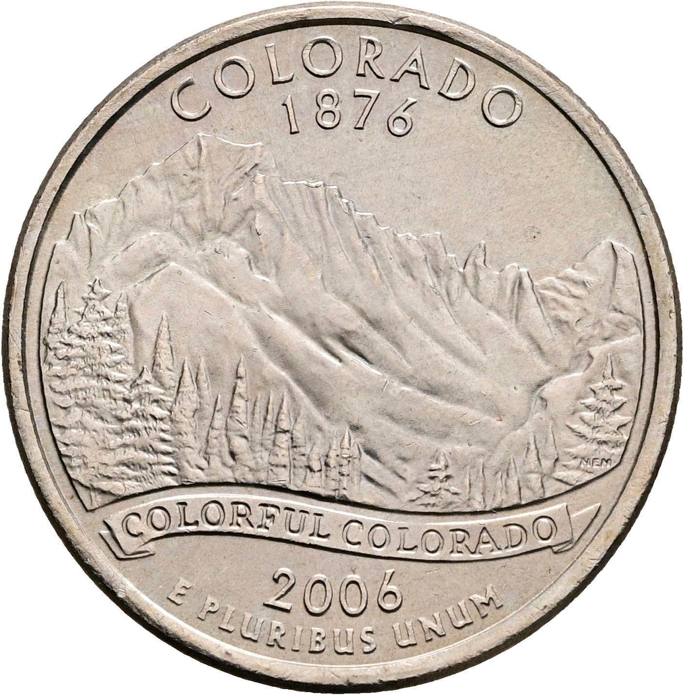 Quarter Dollar 2006 P – Rückseite