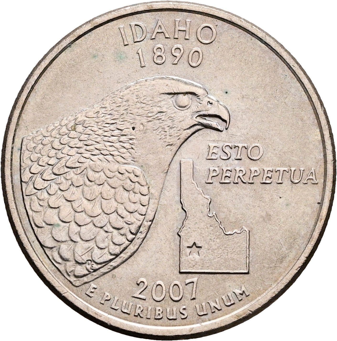 Quarter Dollar 2007 D – Rückseite