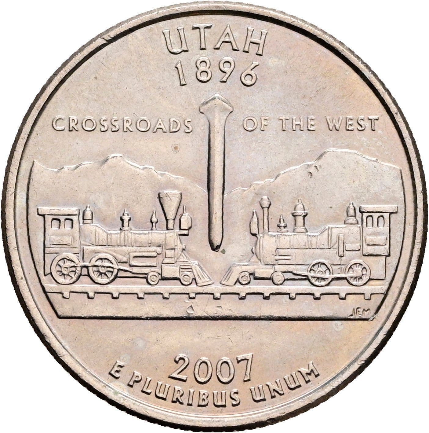 Quarter Dollar 2007 D – Rückseite