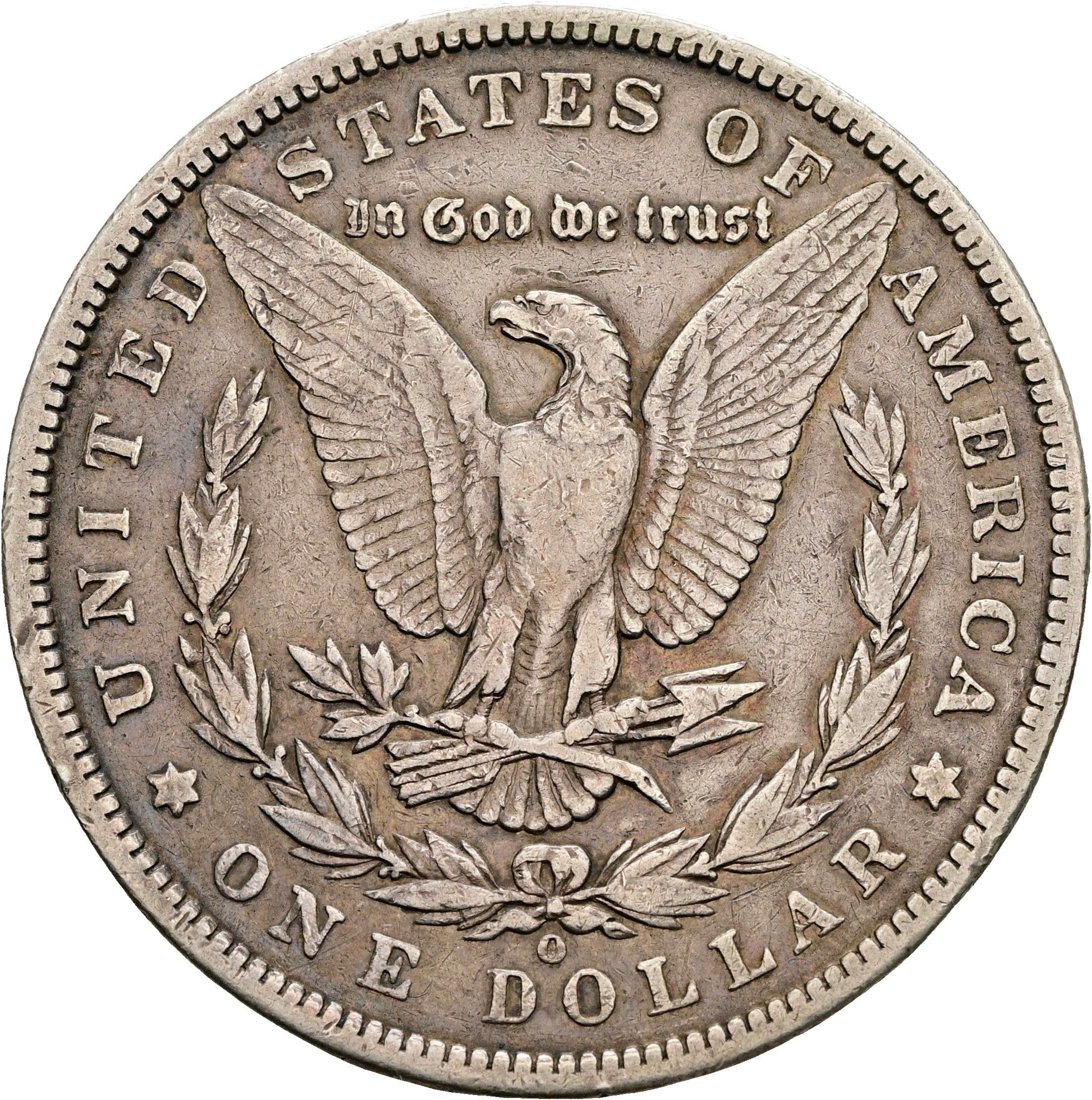 Morgan Dollar 1897 O – Rückseite