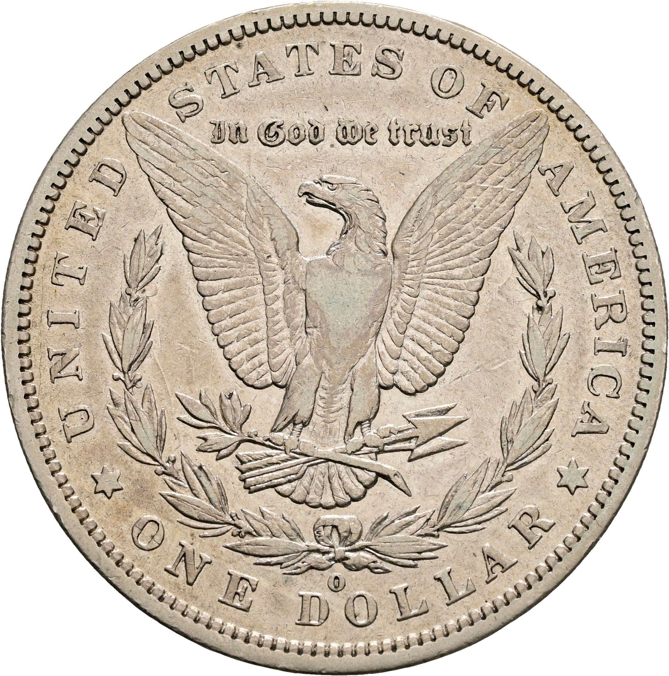 Morgan Dollar 1887 O – Rückseite