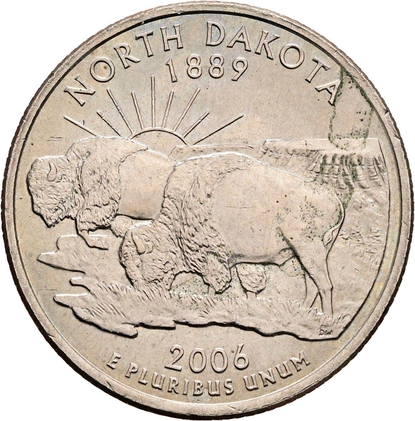 Quarter Dollar 2006 P – Rückseite