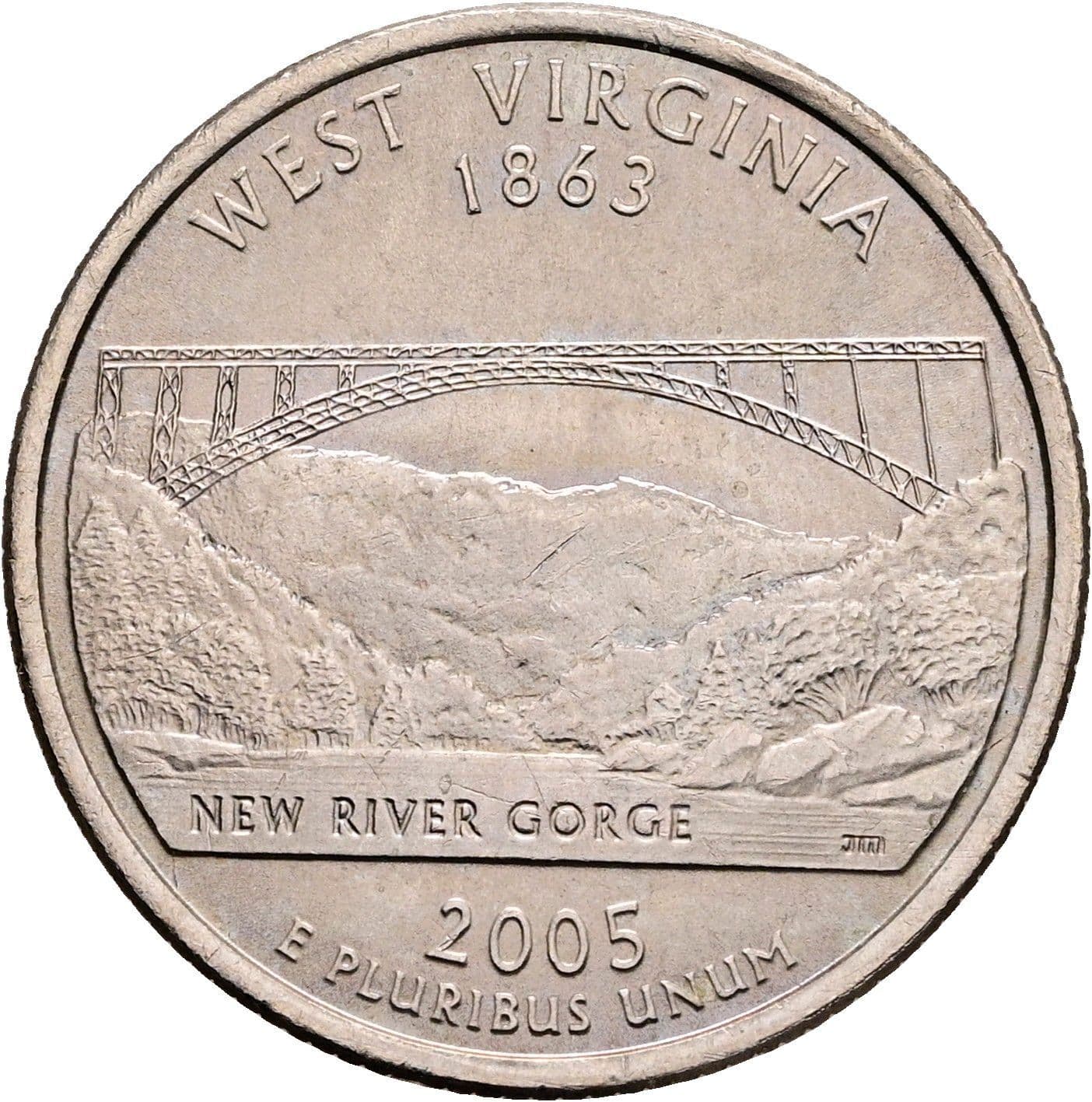 Quarter Dollar 2005 P – Rückseite