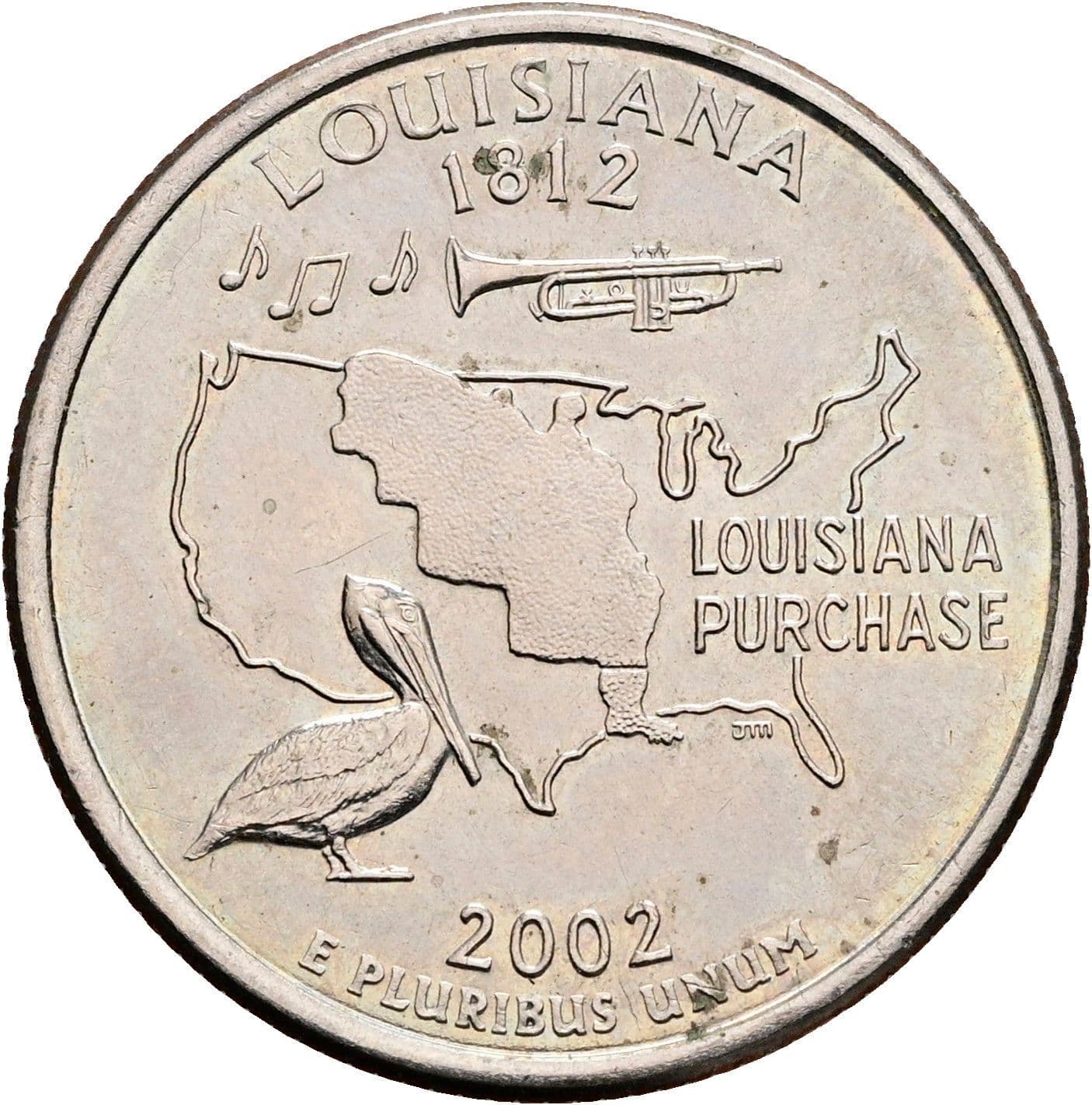 Quarter Dollar 2002 D – Rückseite