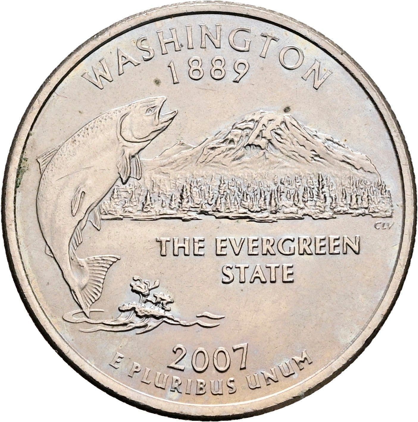 Quarter Dollar 2007 D – Rückseite
