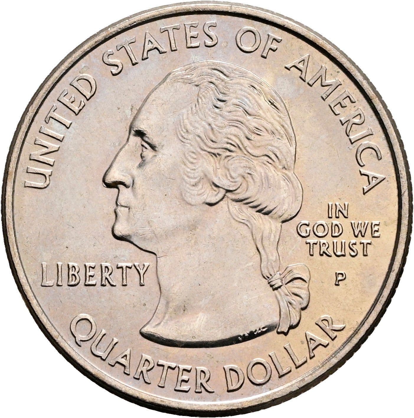 Quarter Dollar 2003 P – Vorderseite