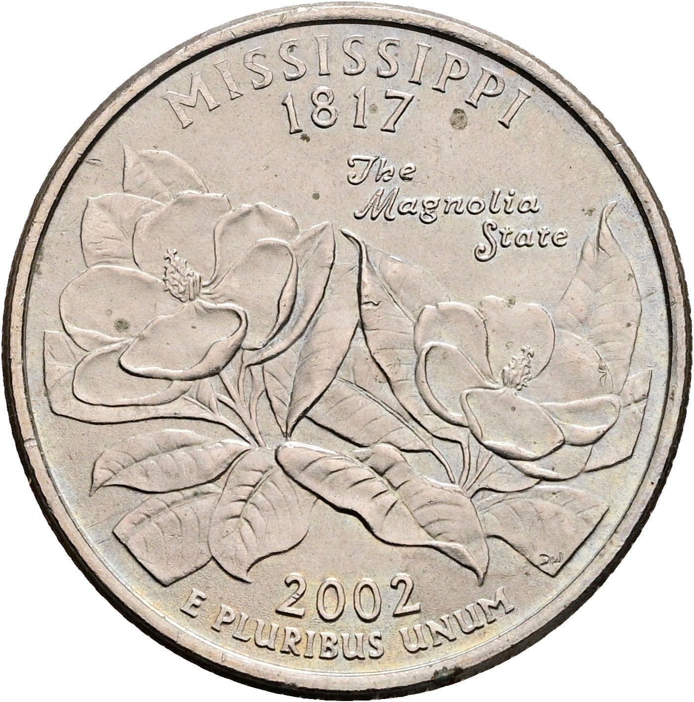 Quarter Dollar 2002 P – Rückseite