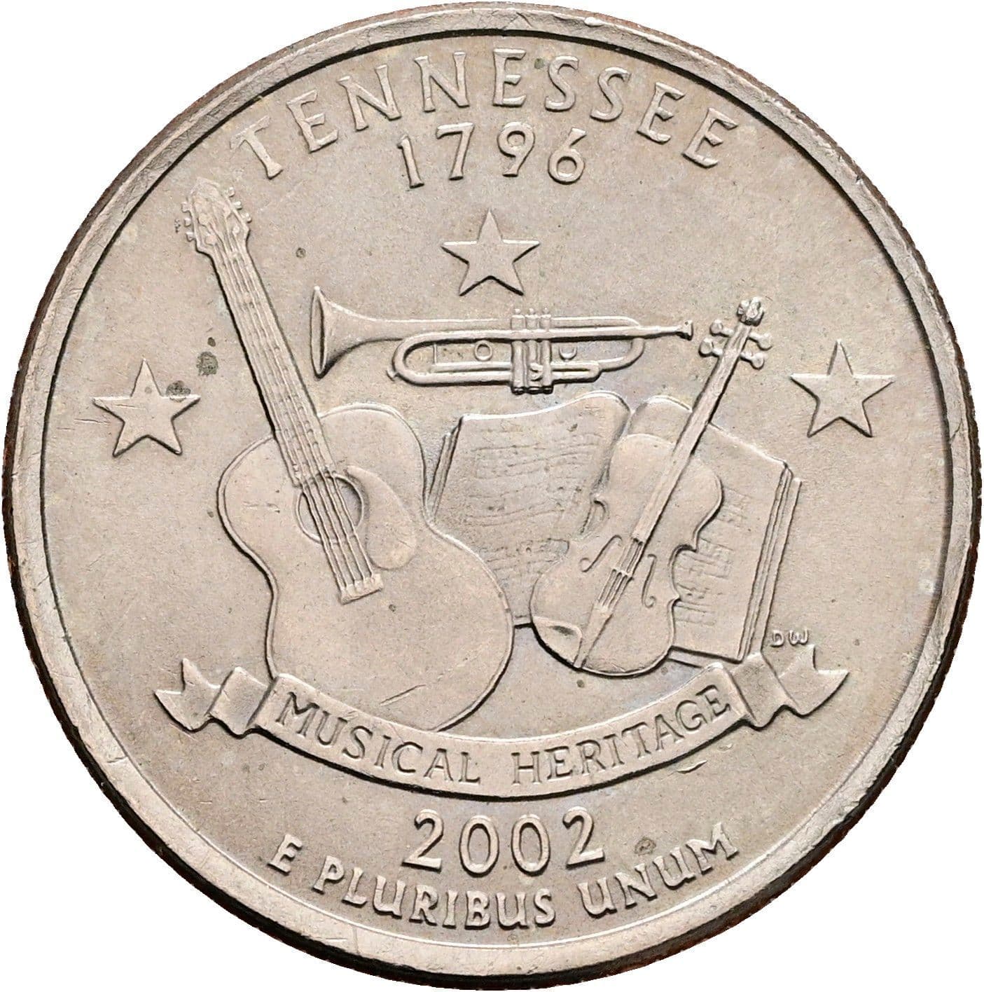 Quarter Dollar 2002 P – Rückseite
