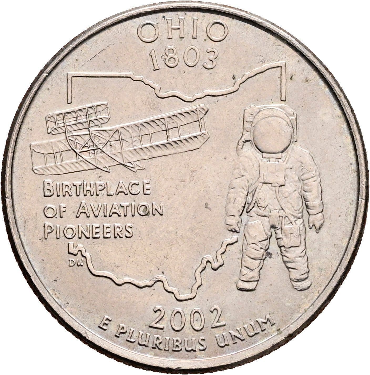 Quarter Dollar 2002 D – Rückseite