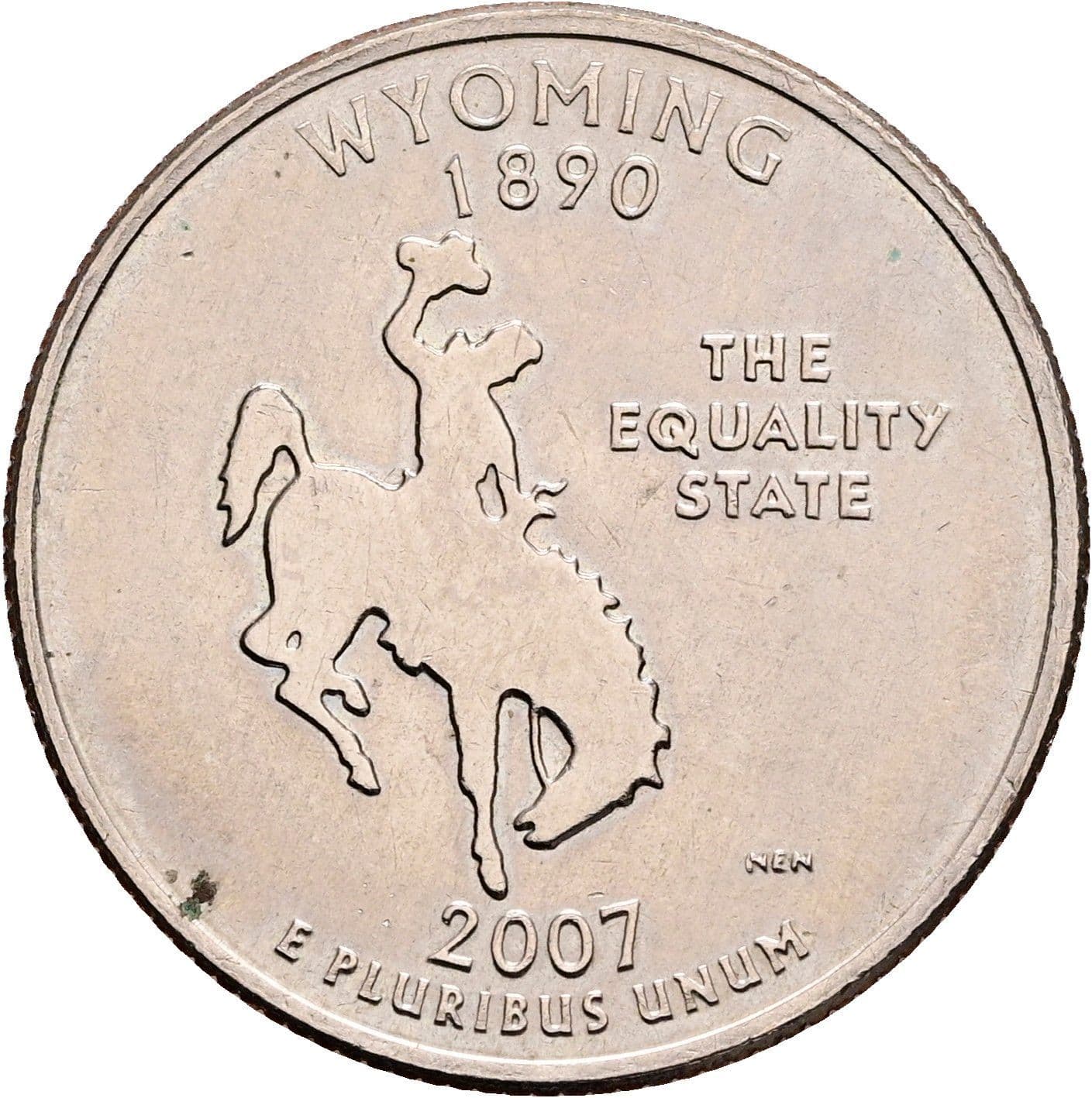 Quarter Dollar 2007 D – Rückseite