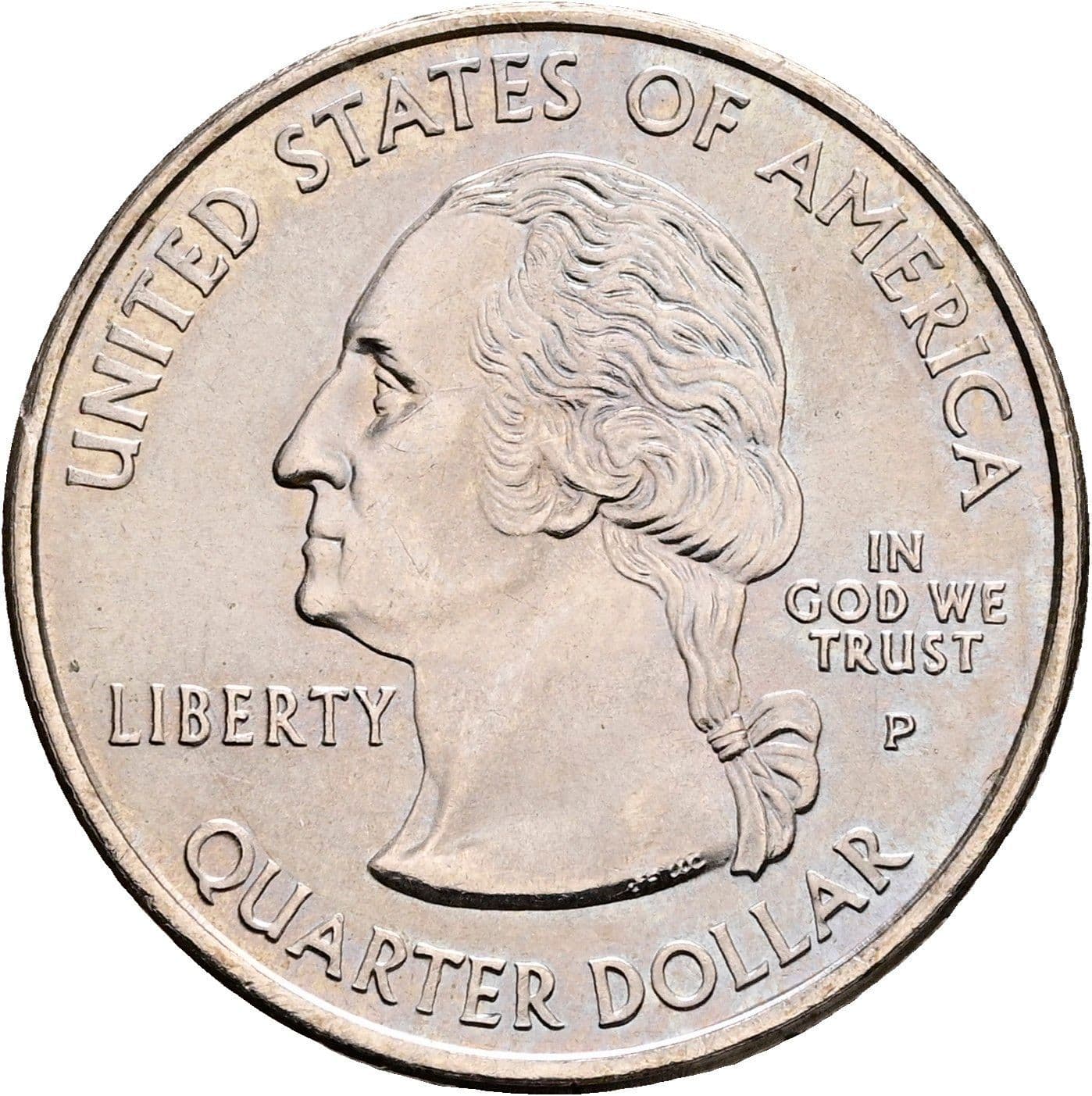 Quarter Dollar 2000 P – Vorderseite
