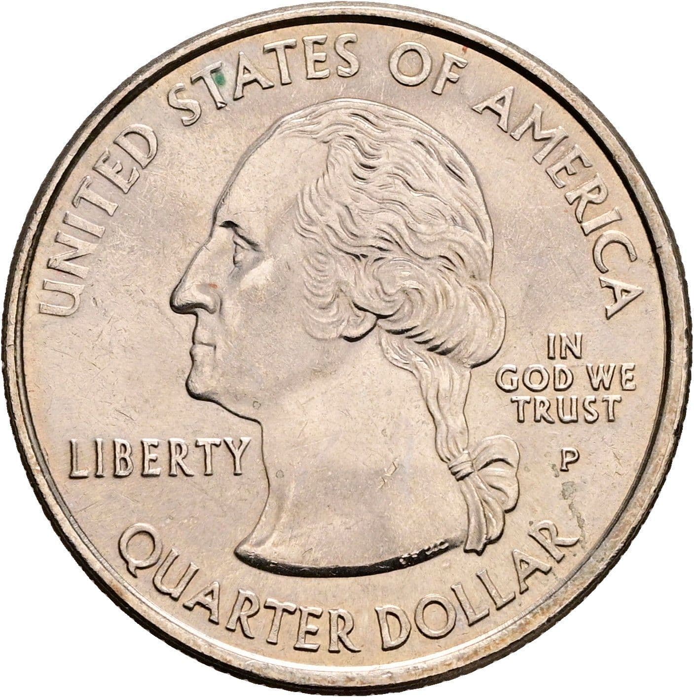Quarter Dollar 2000 P – Vorderseite