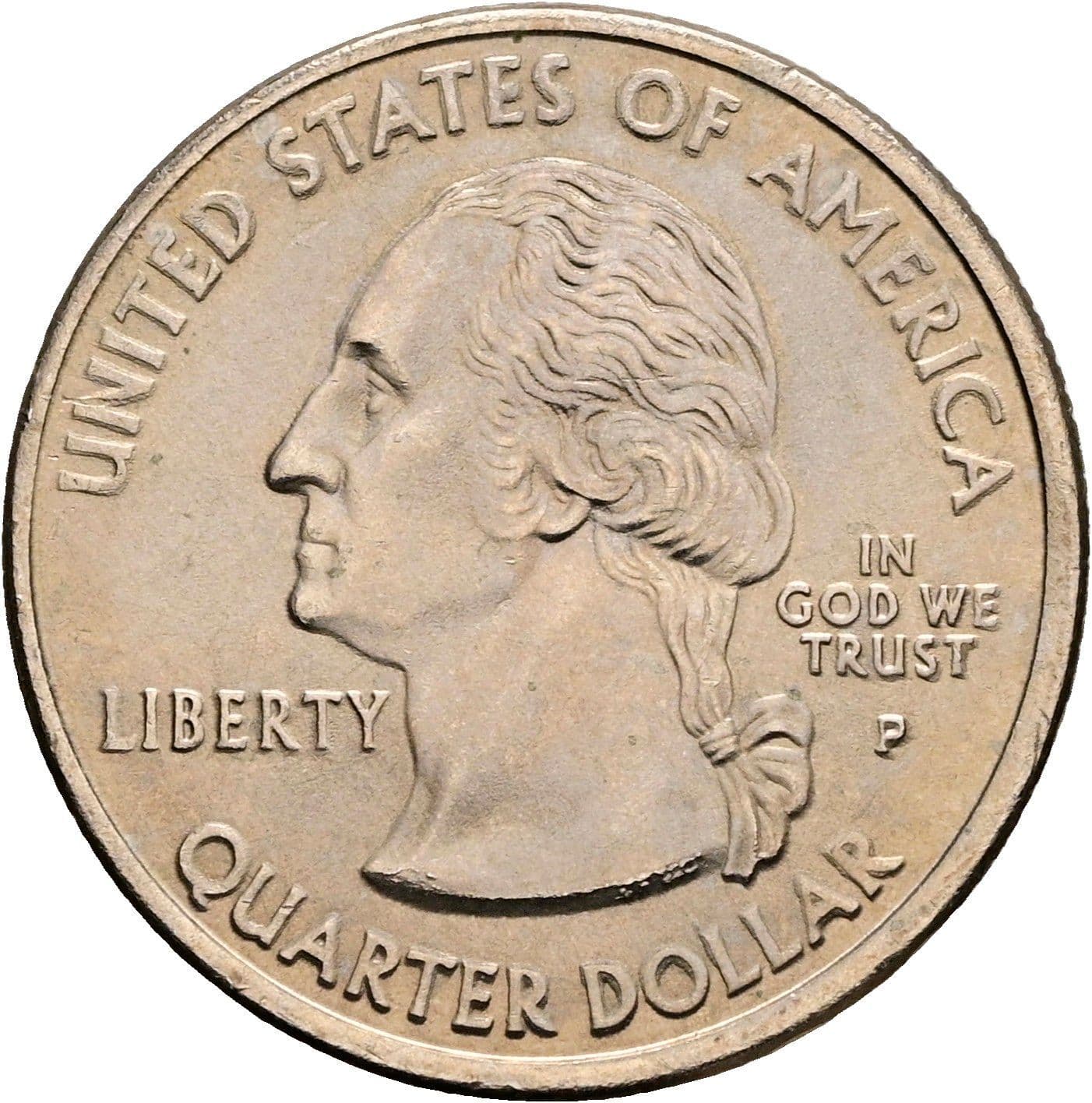 Quarter Dollar 2008 P – Vorderseite
