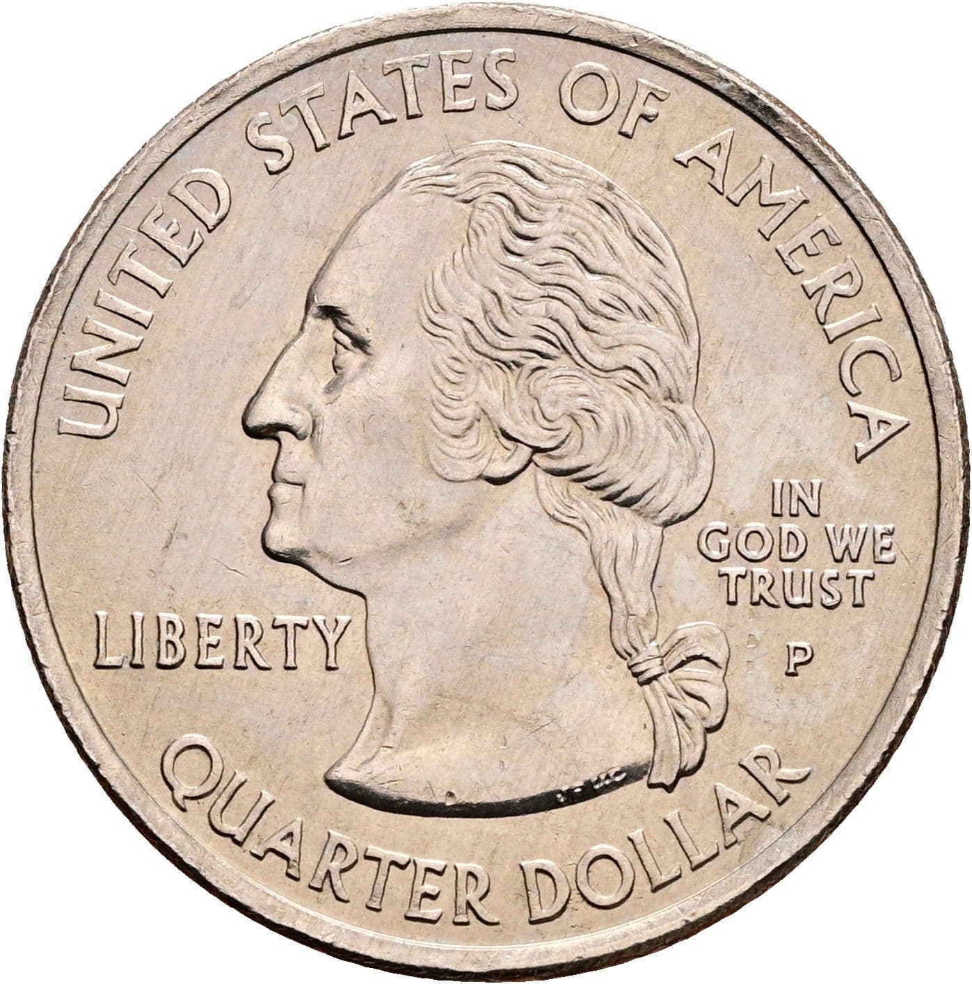 Quarter Dollar 2008 P – Vorderseite