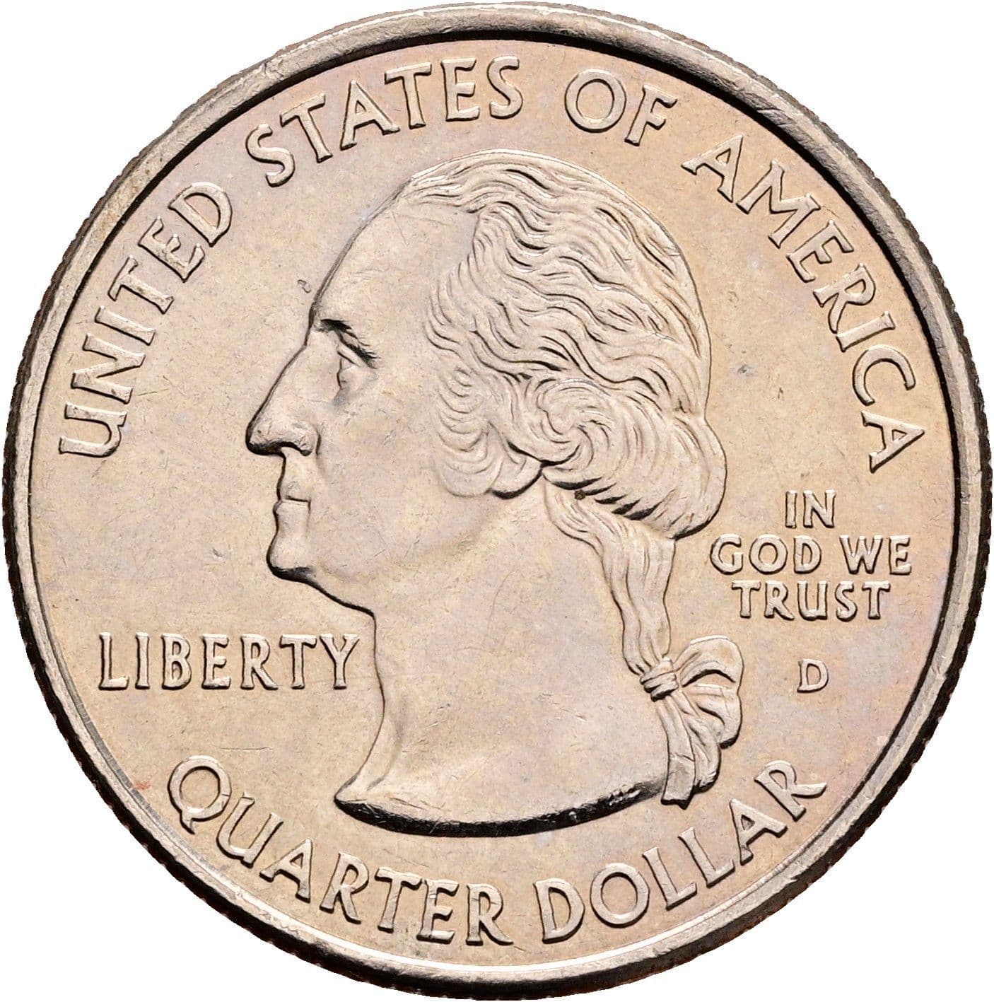 Quarter Dollar 2004 D – Vorderseite