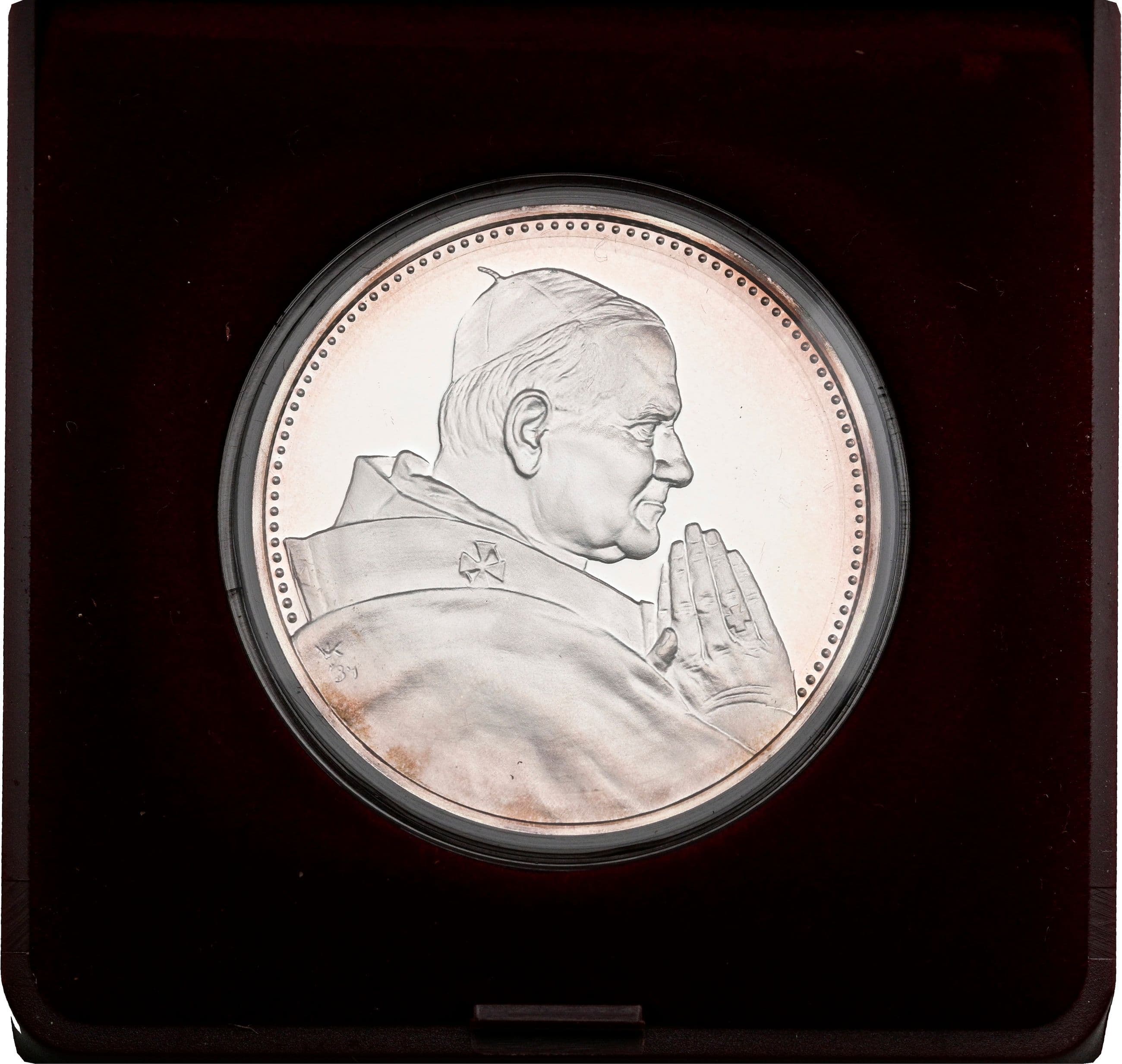 Silbermedaille 1985 – Vorderseite