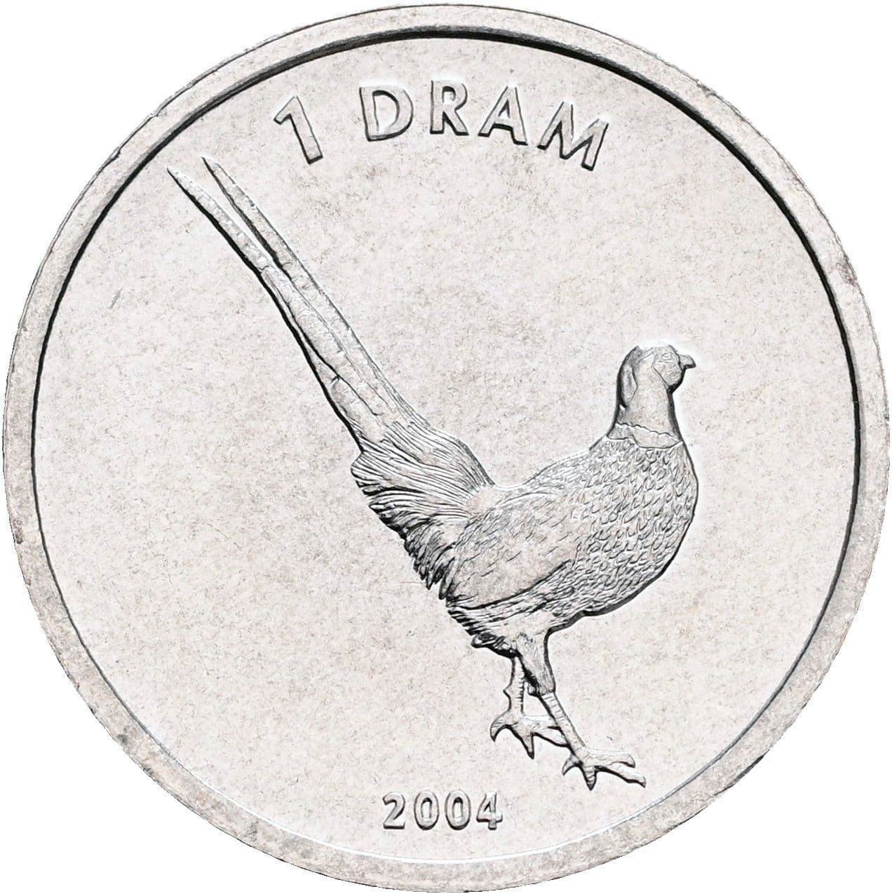 1 Dram 2004 – Vorderseite