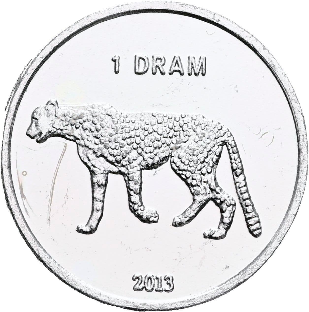 1 Dram 2013 – Vorderseite