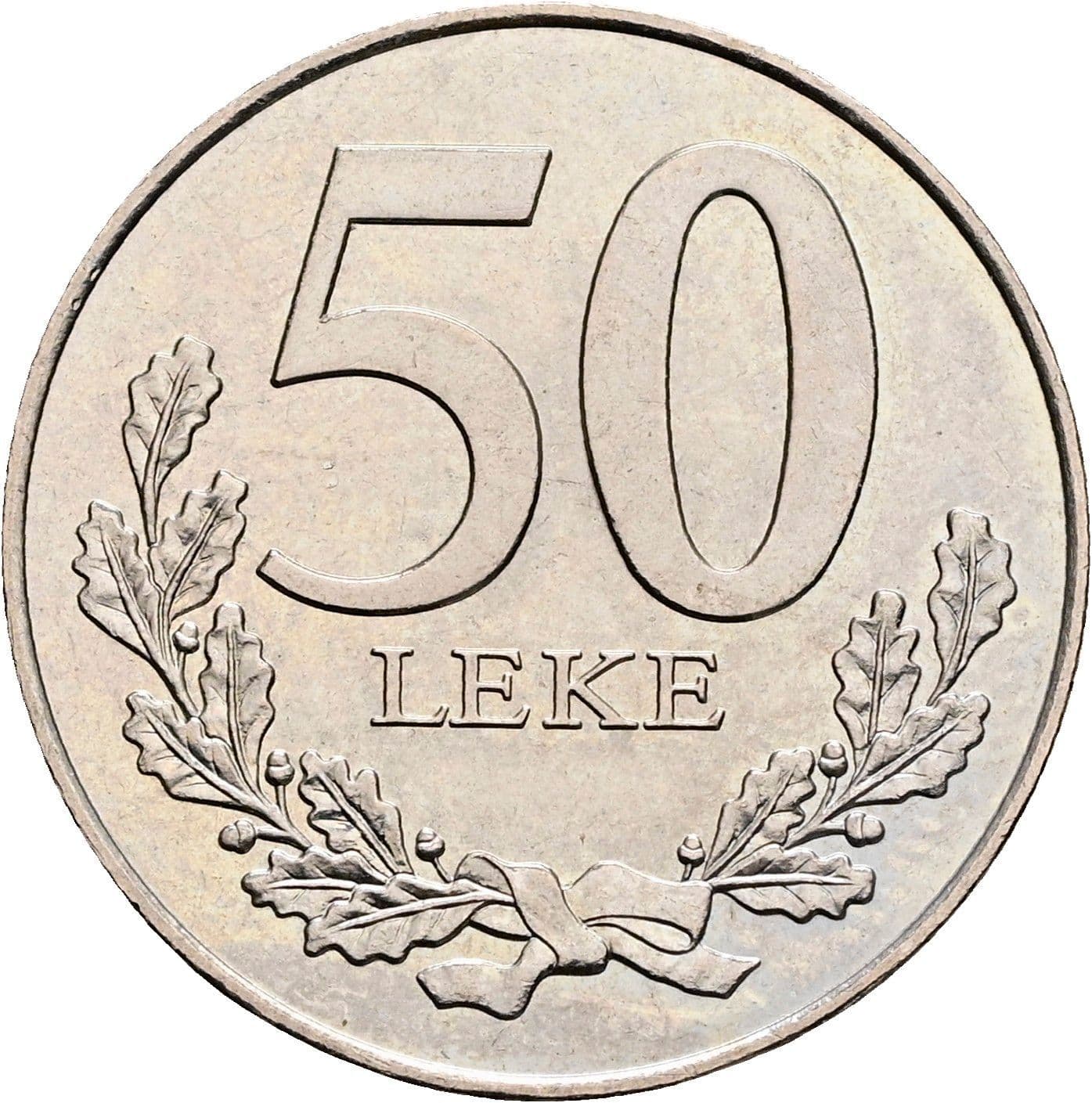 50 Leke 1996 – Vorderseite