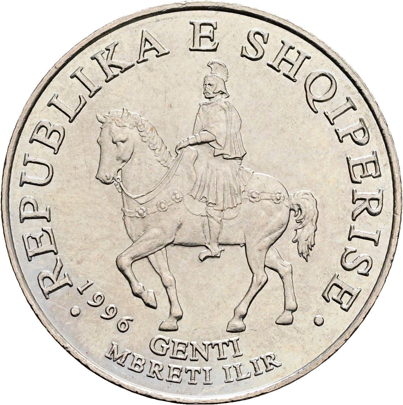 50 Leke 1996 – Rückseite