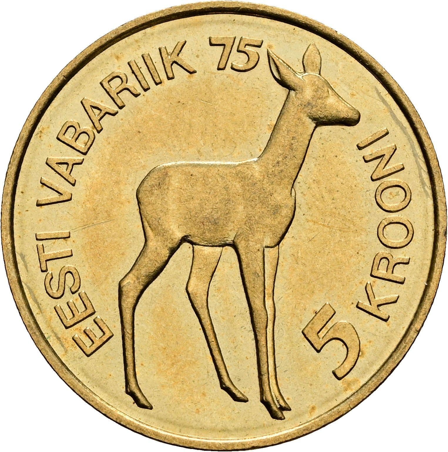 5 Krooni 1993 – Vorderseite
