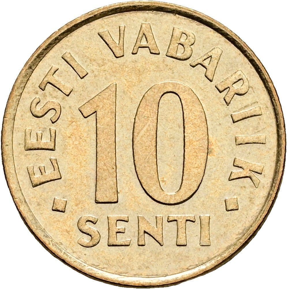 10 Senti 2002 – Vorderseite