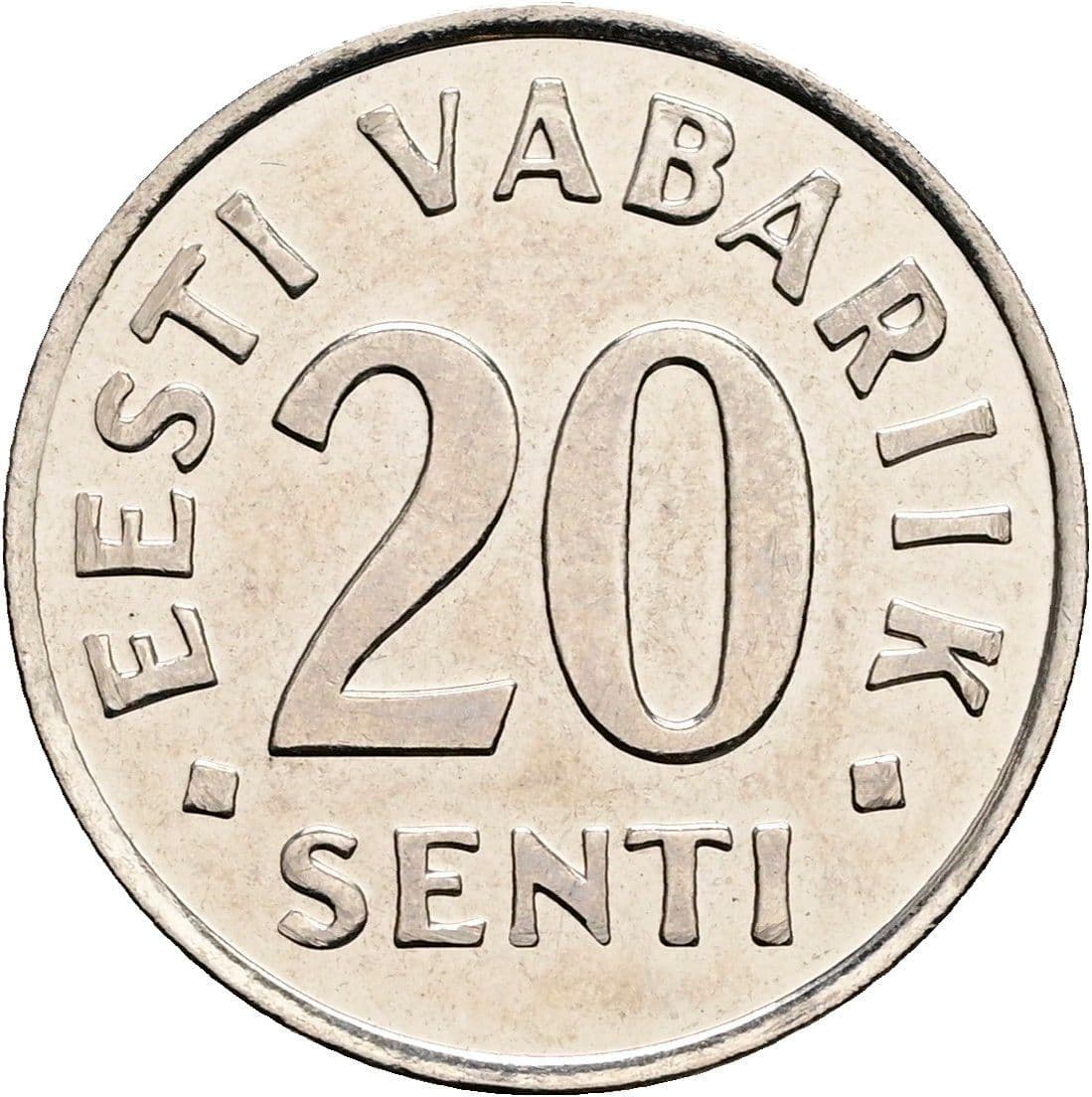 20 Senti 2003 – Vorderseite