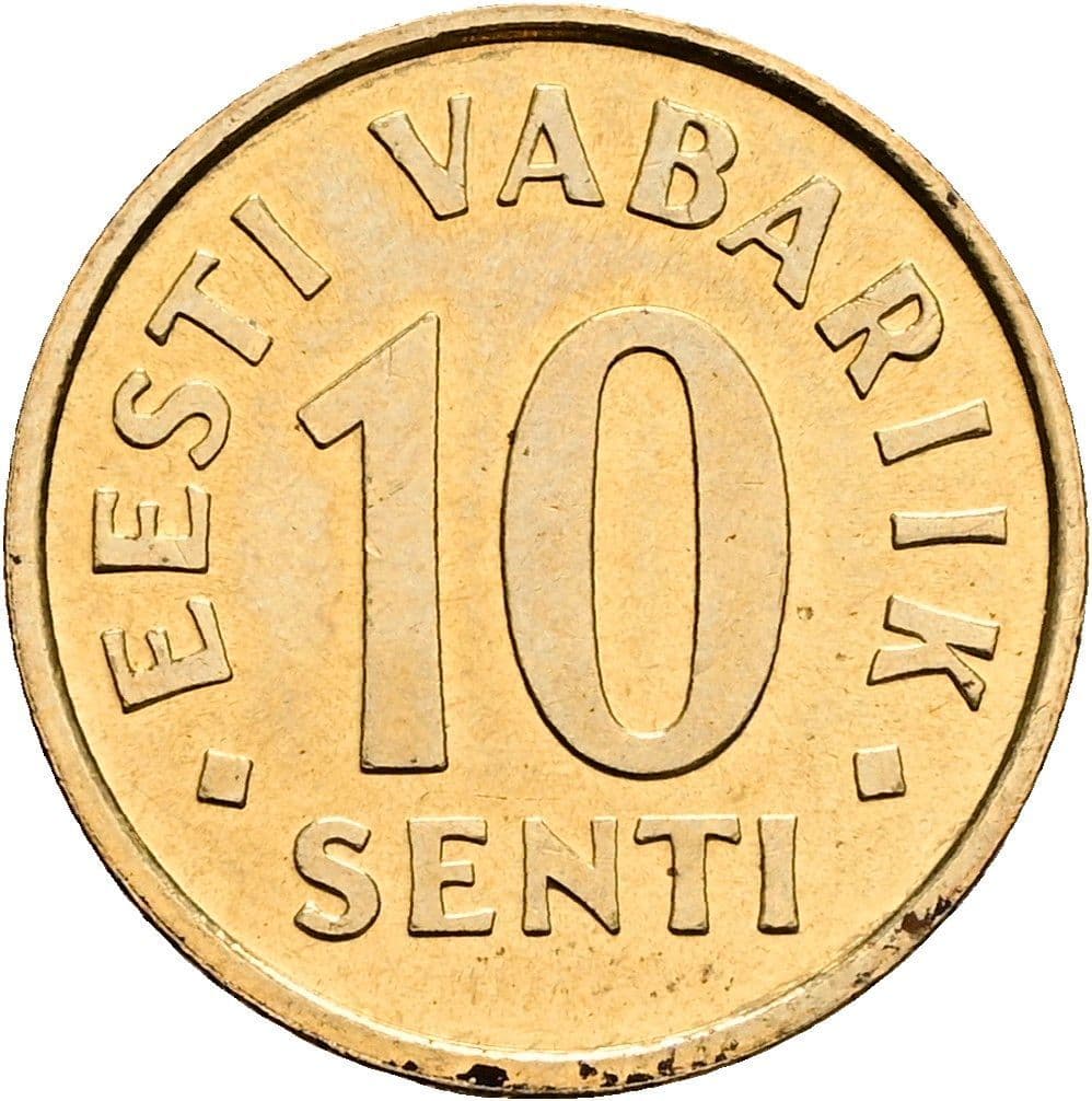 10 Senti 2002 – Vorderseite