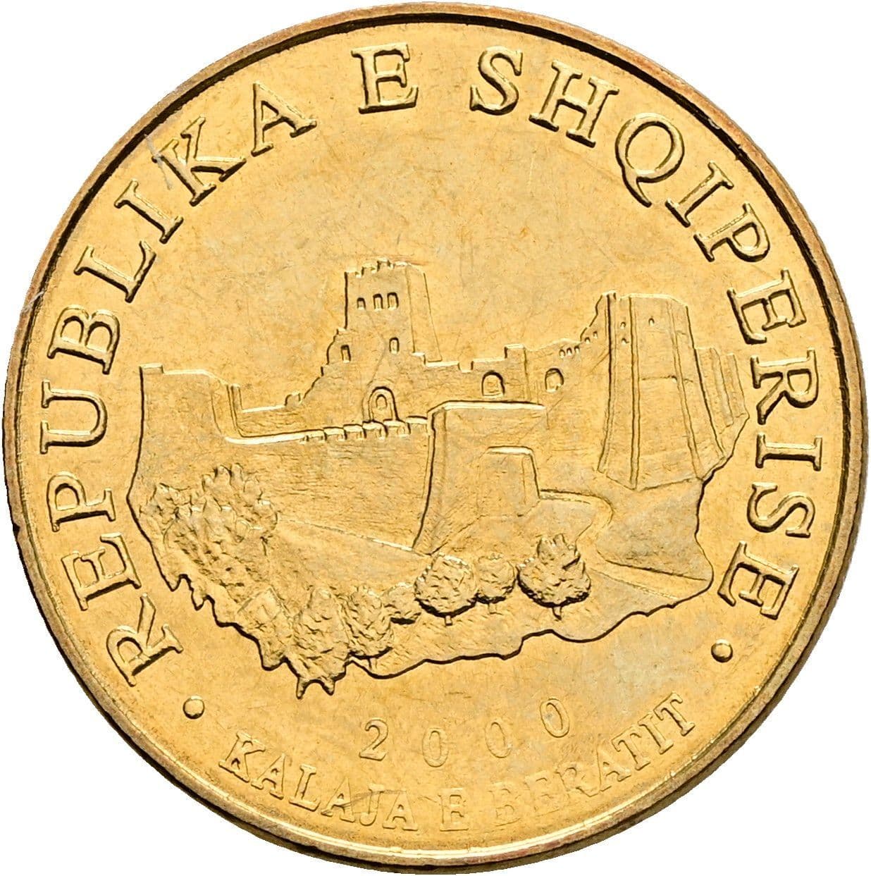10 Leke 2000 – Rückseite