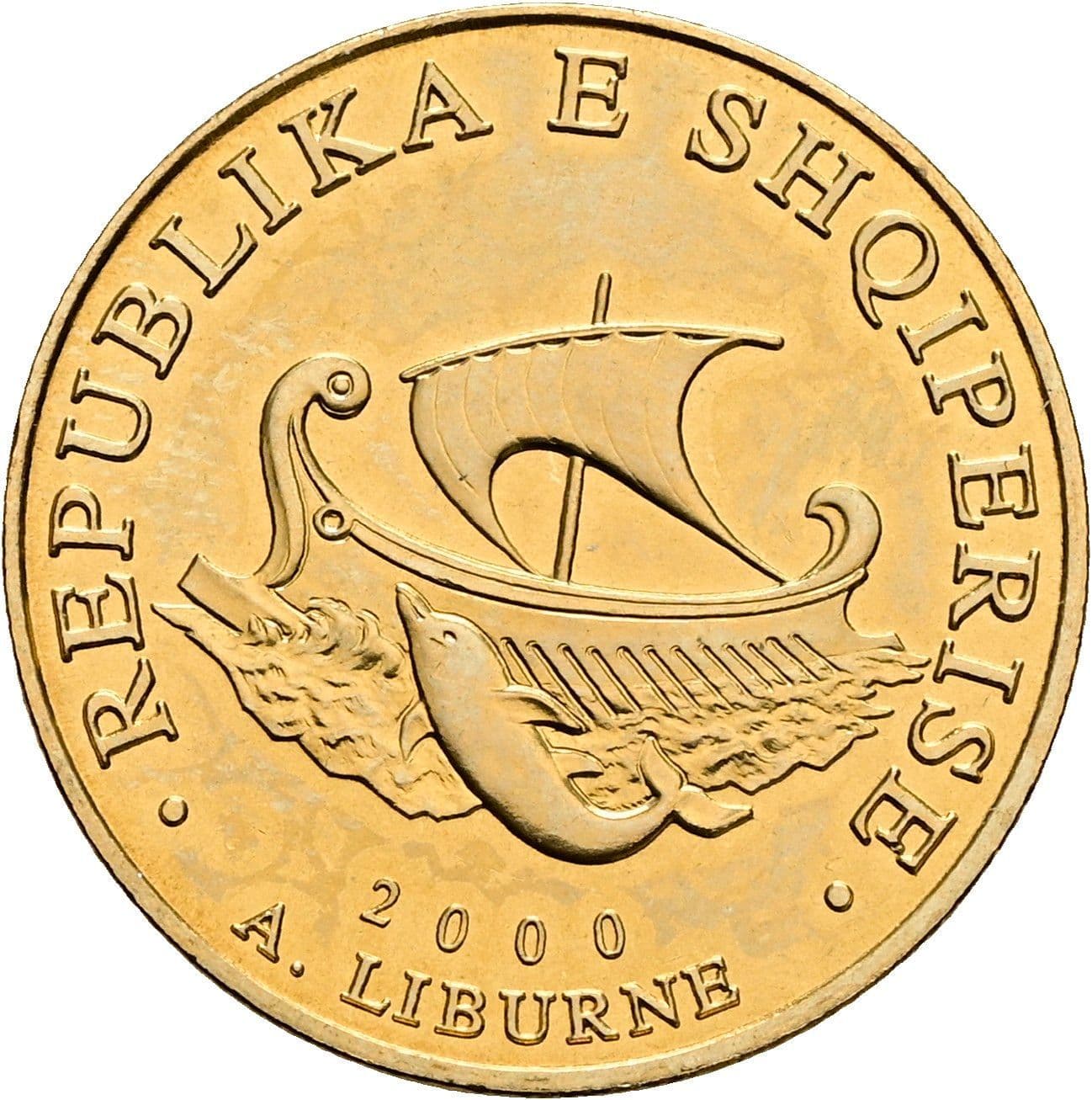 20 Leke 2000 – Rückseite
