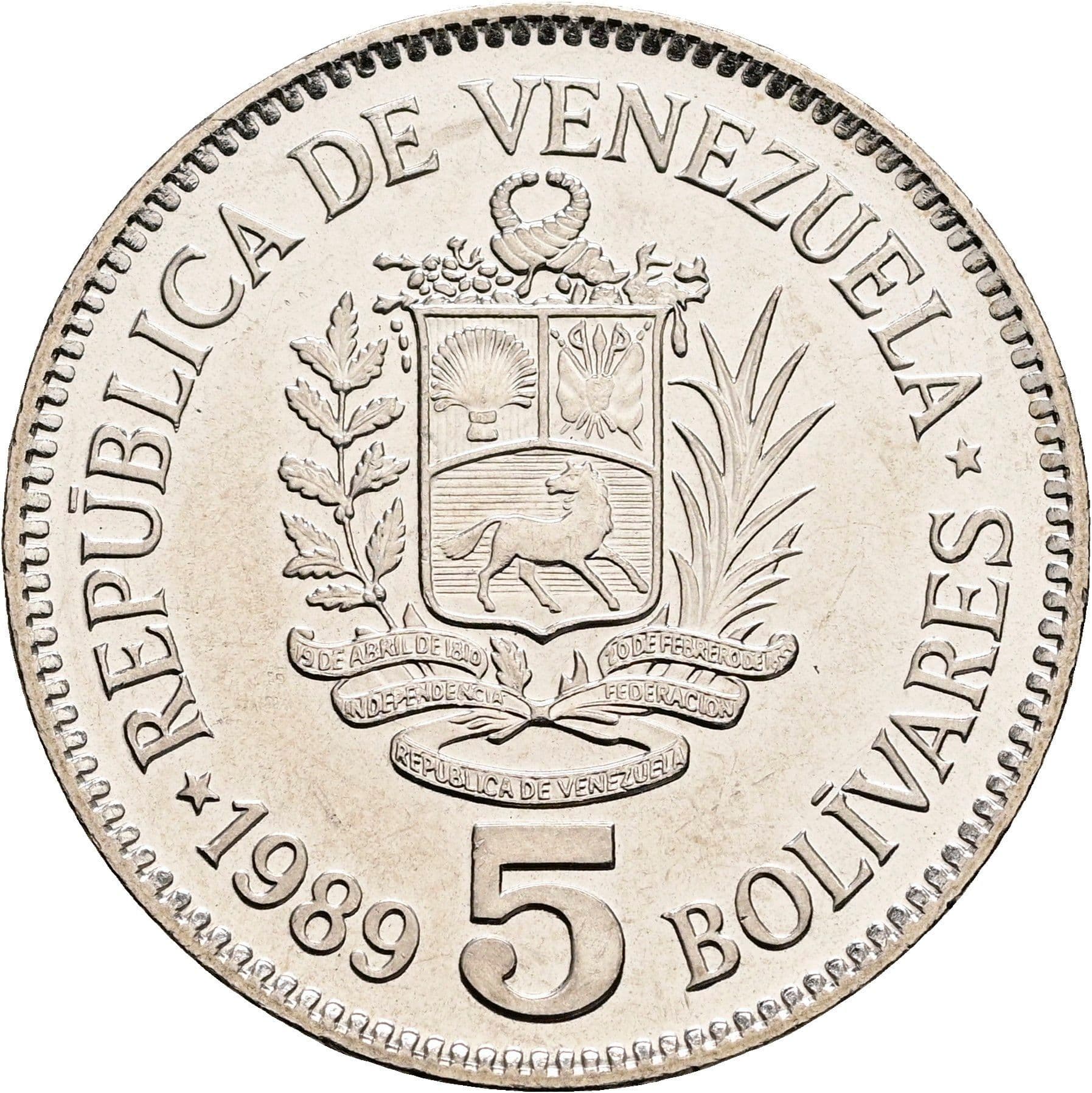 5 Bolivares