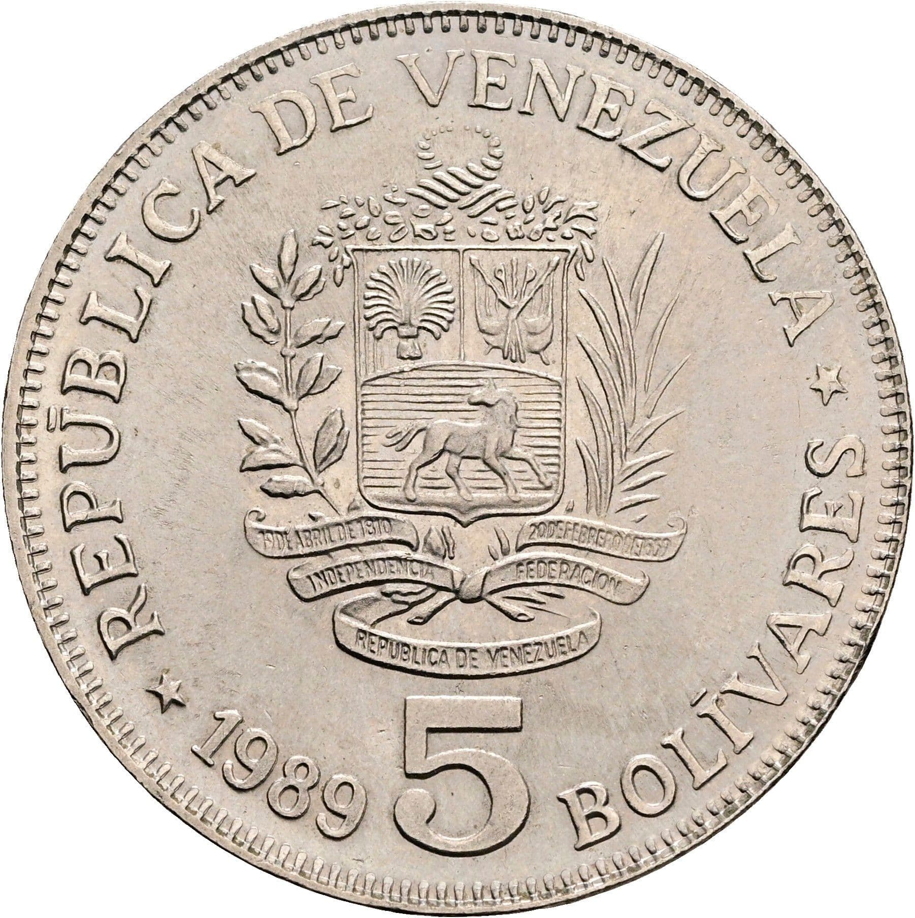 5 Bolivares