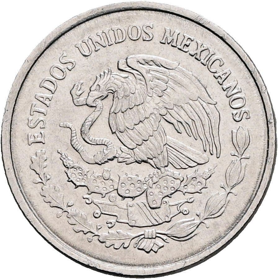 5 Centavos 1993 – Rückseite