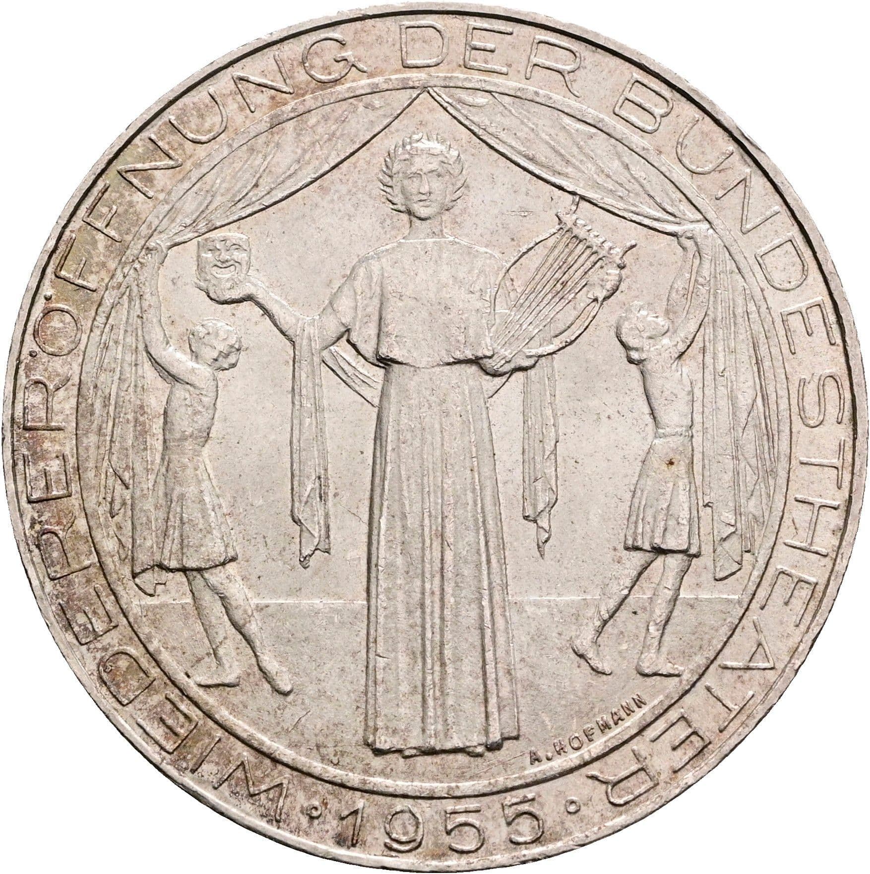 25 Schilling 1955 – Vorderseite