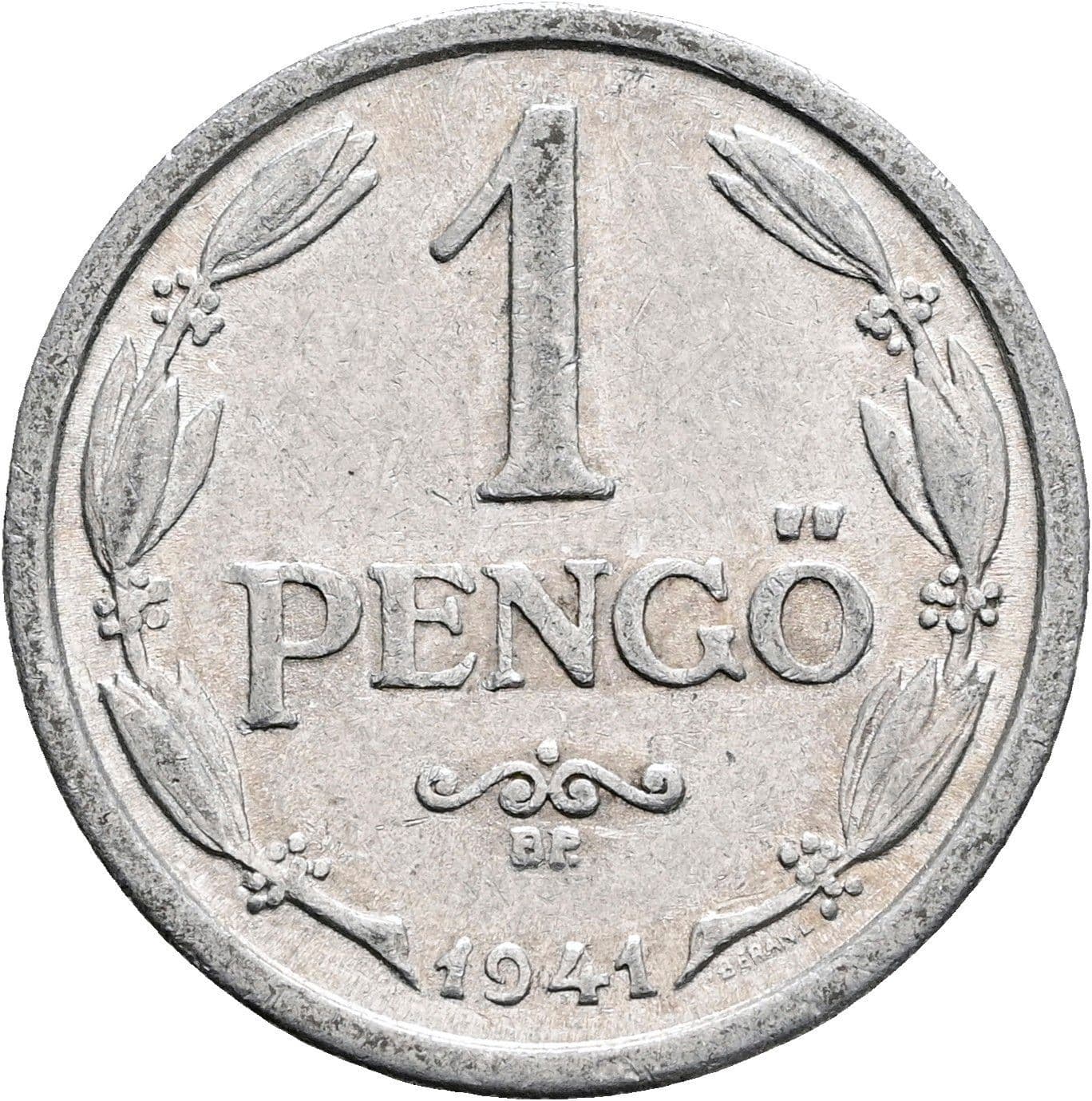 1 Pengö 1941 – Vorderseite