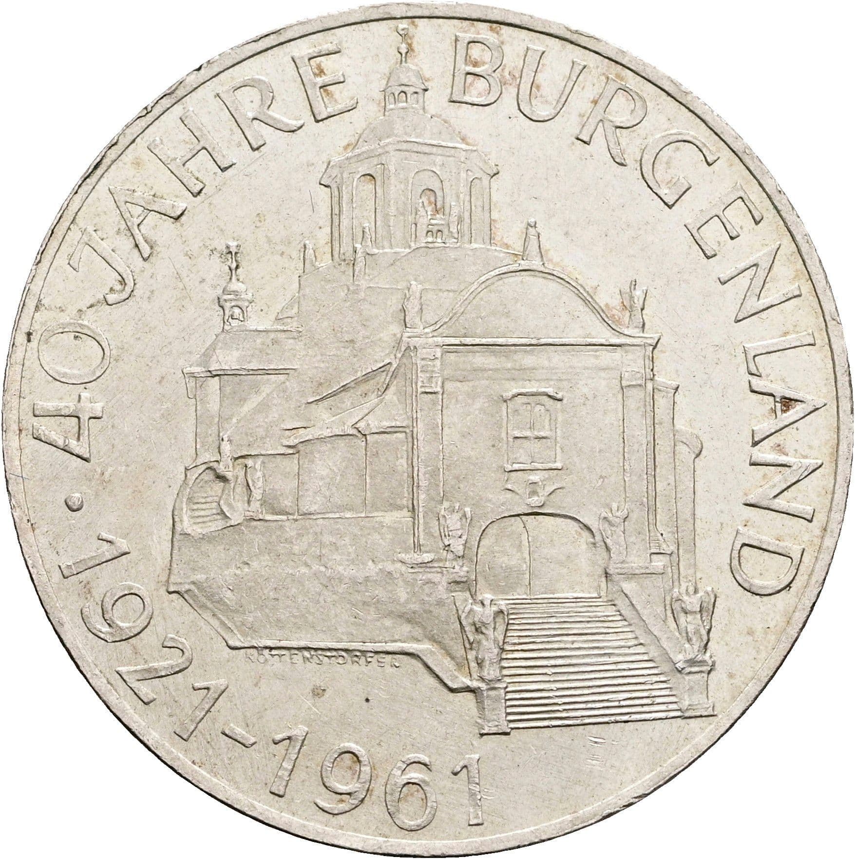 25 Schilling 1961 – Vorderseite